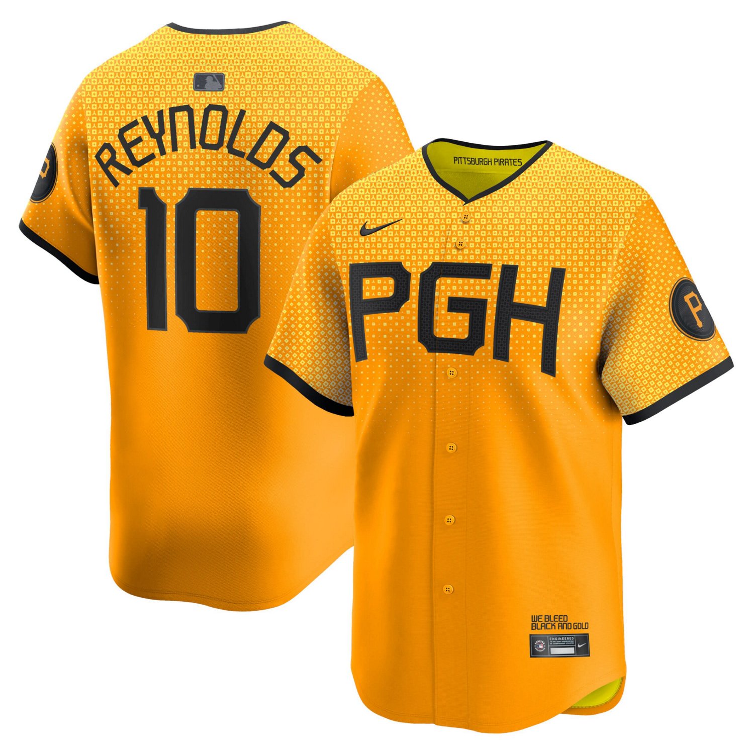 Nike Bryan Reynolds Pittsburgh Pirates City Connect Limited Player Jersey                                                        - view number 1