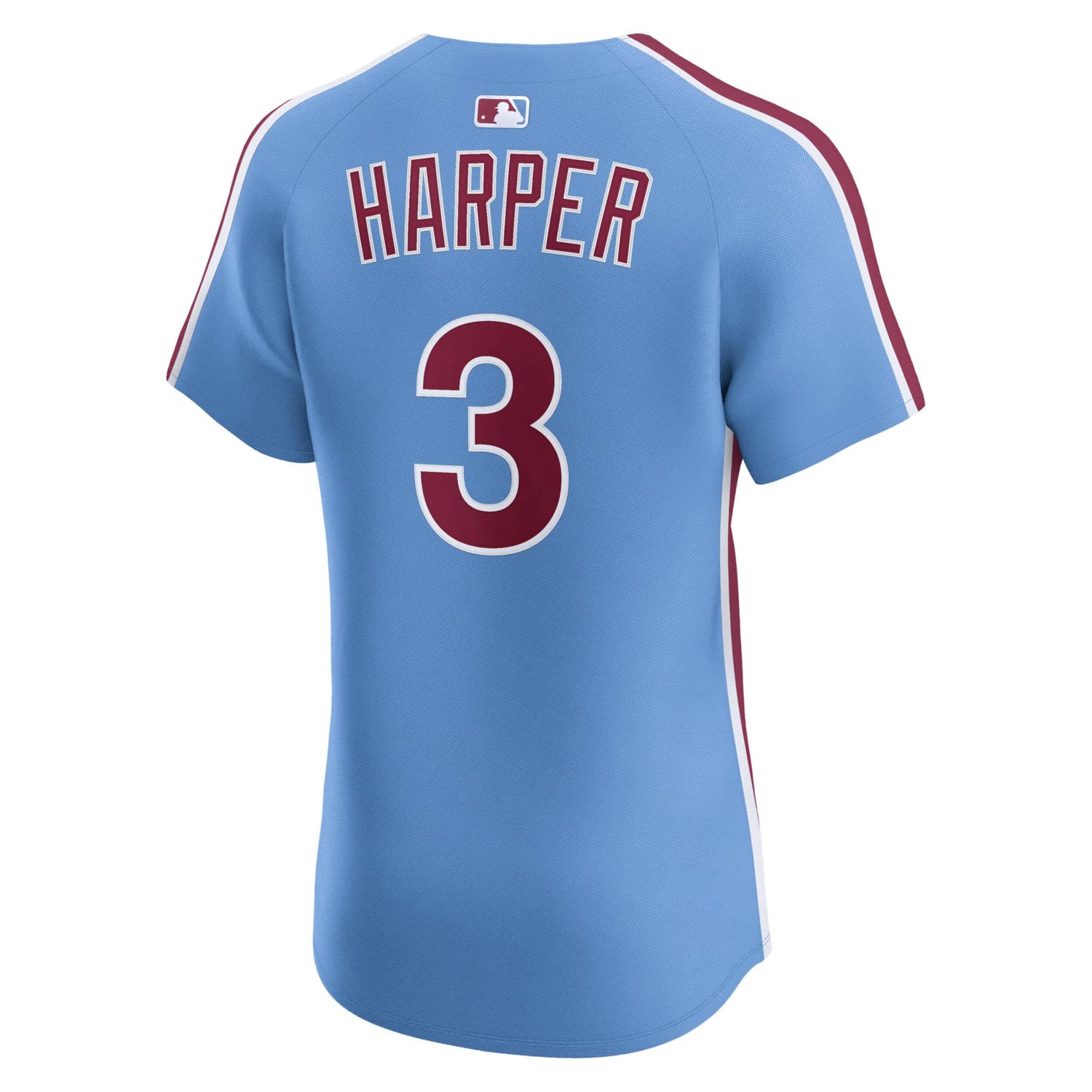 Nike Bryce Harper Light Philadelphia Phillies Alternate Elite Jersey - view number 3