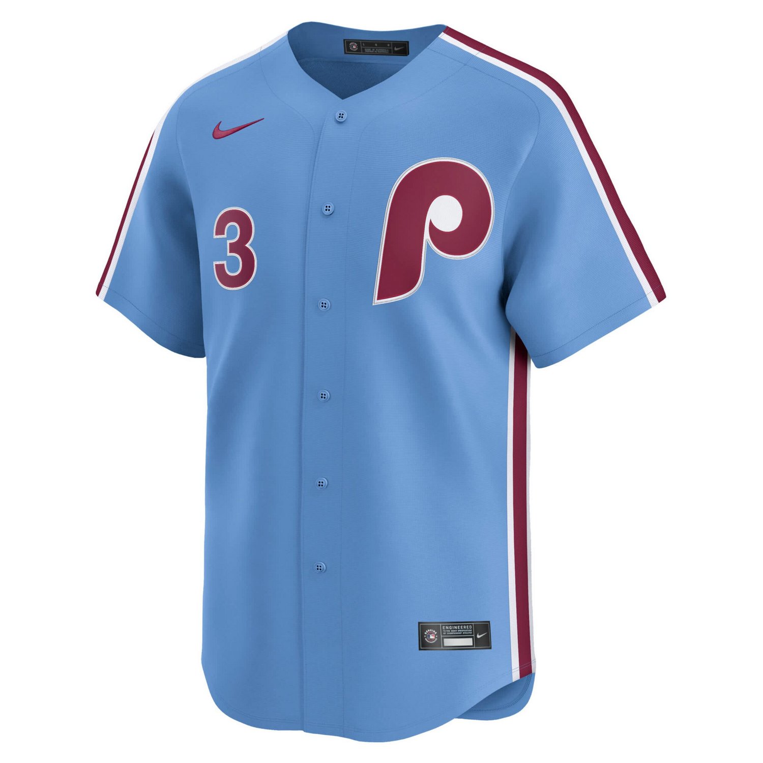 Nike Bryce Harper Light Philadelphia Phillies Alternate Limited Player Jersey - view number 2