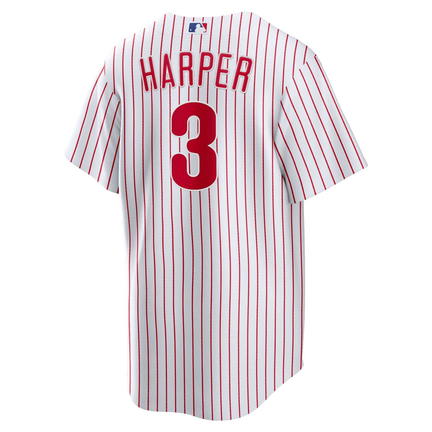 Nike Bryce Harper Philadelphia Phillies Home Replica Player Name Jersey                                                          - view number 3