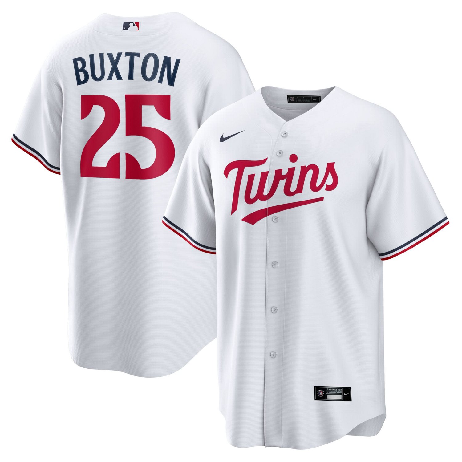 Nike Byron Buxton Minnesota Twins Home Replica Jersey                                                                            - view number 1