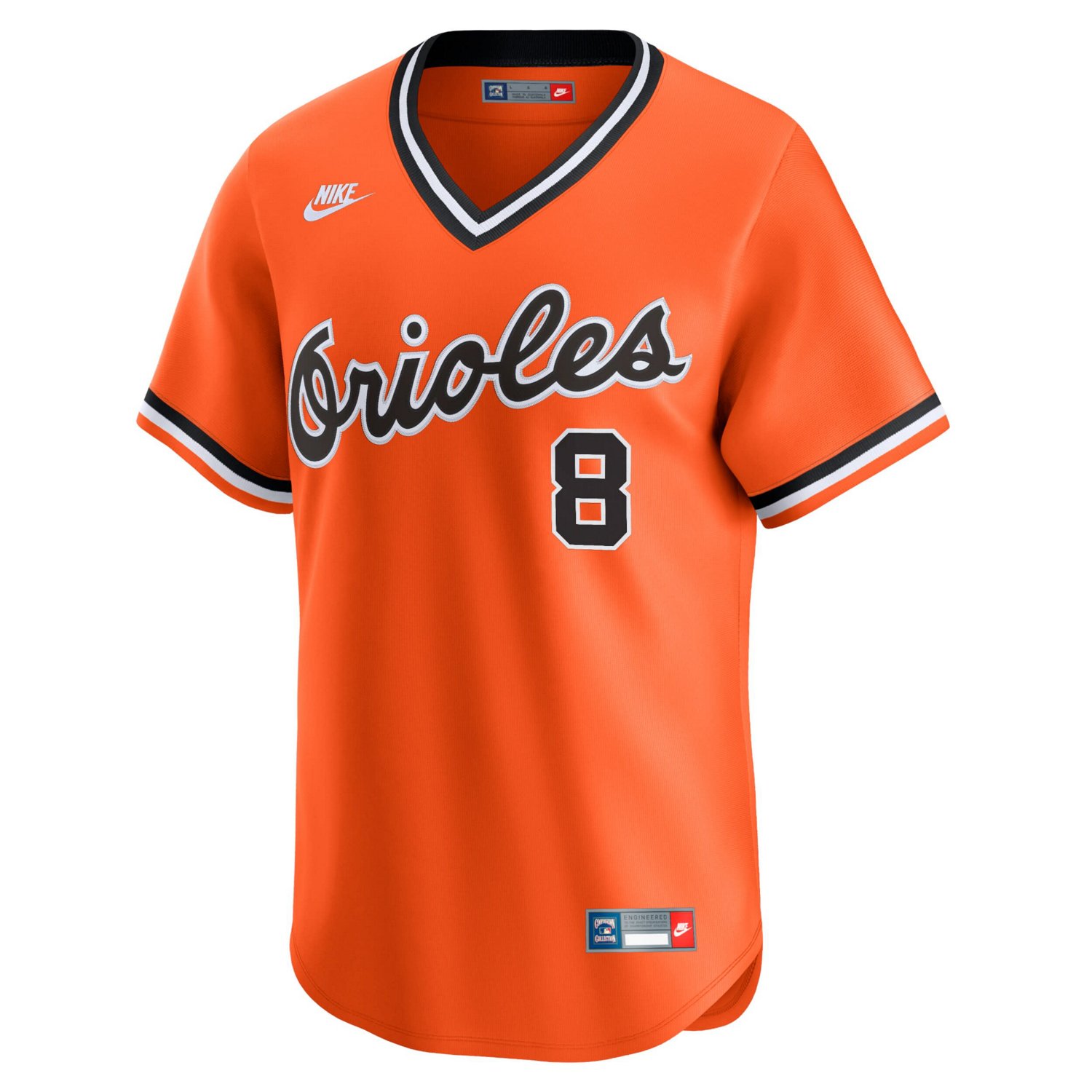 Nike Cal Ripken Jr Baltimore Orioles Throwback Cooperstown Limited Jersey - view number 2