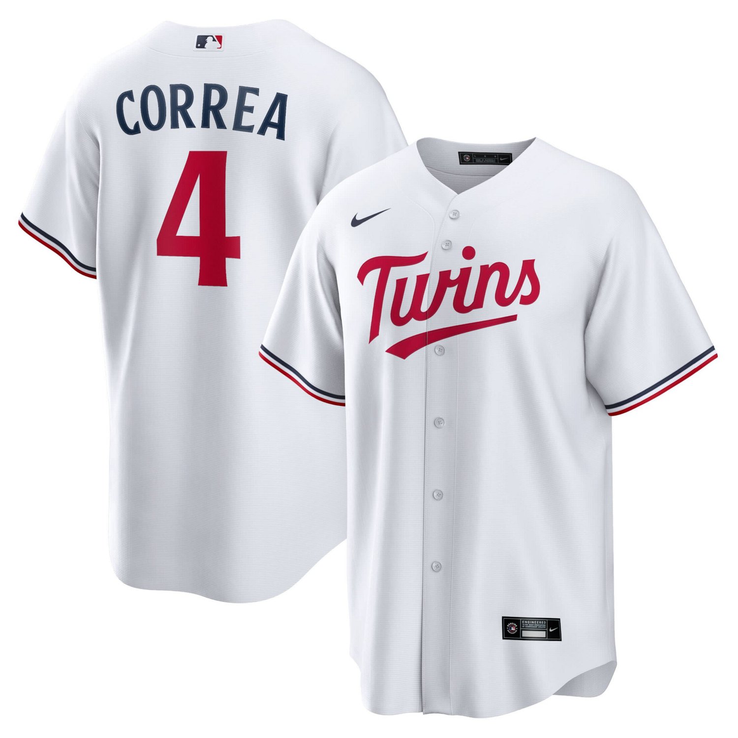Nike Carlos Correa Minnesota Twins Home Replica Player Jersey                                                                    - view number 1