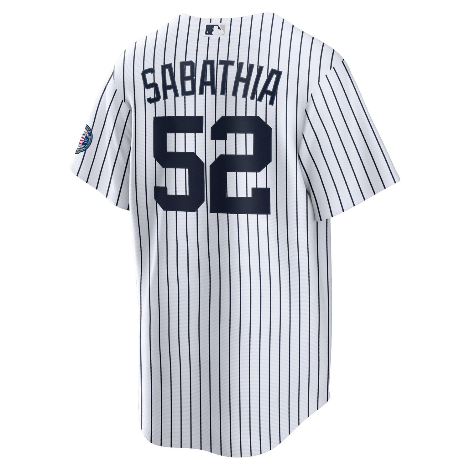 Nike CC Sabathia New York Yankees 2025 Baseball Hall of Fame Name  Number Retired Replica Jersey - view number 3