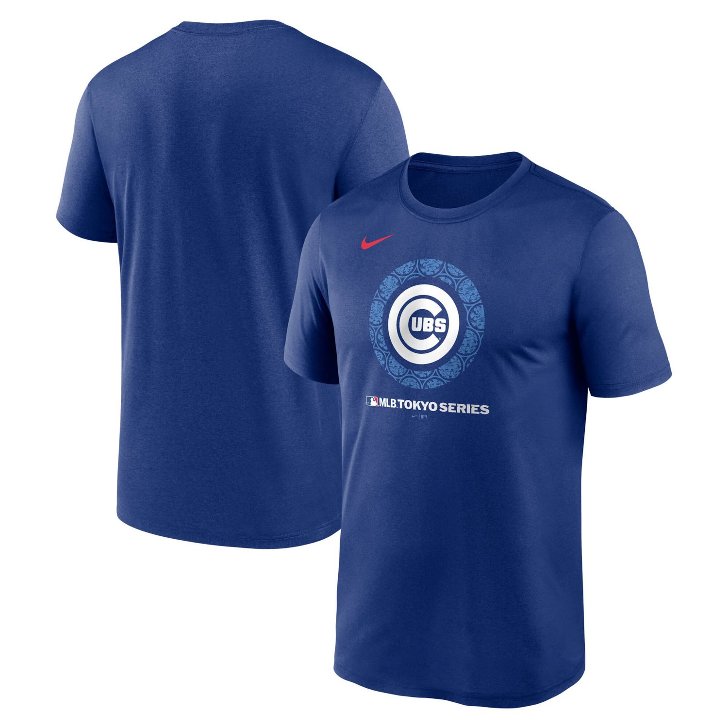 Nike Chicago Cubs 2025 MLB World Tour Tokyo Series Legend Logo T-Shirt