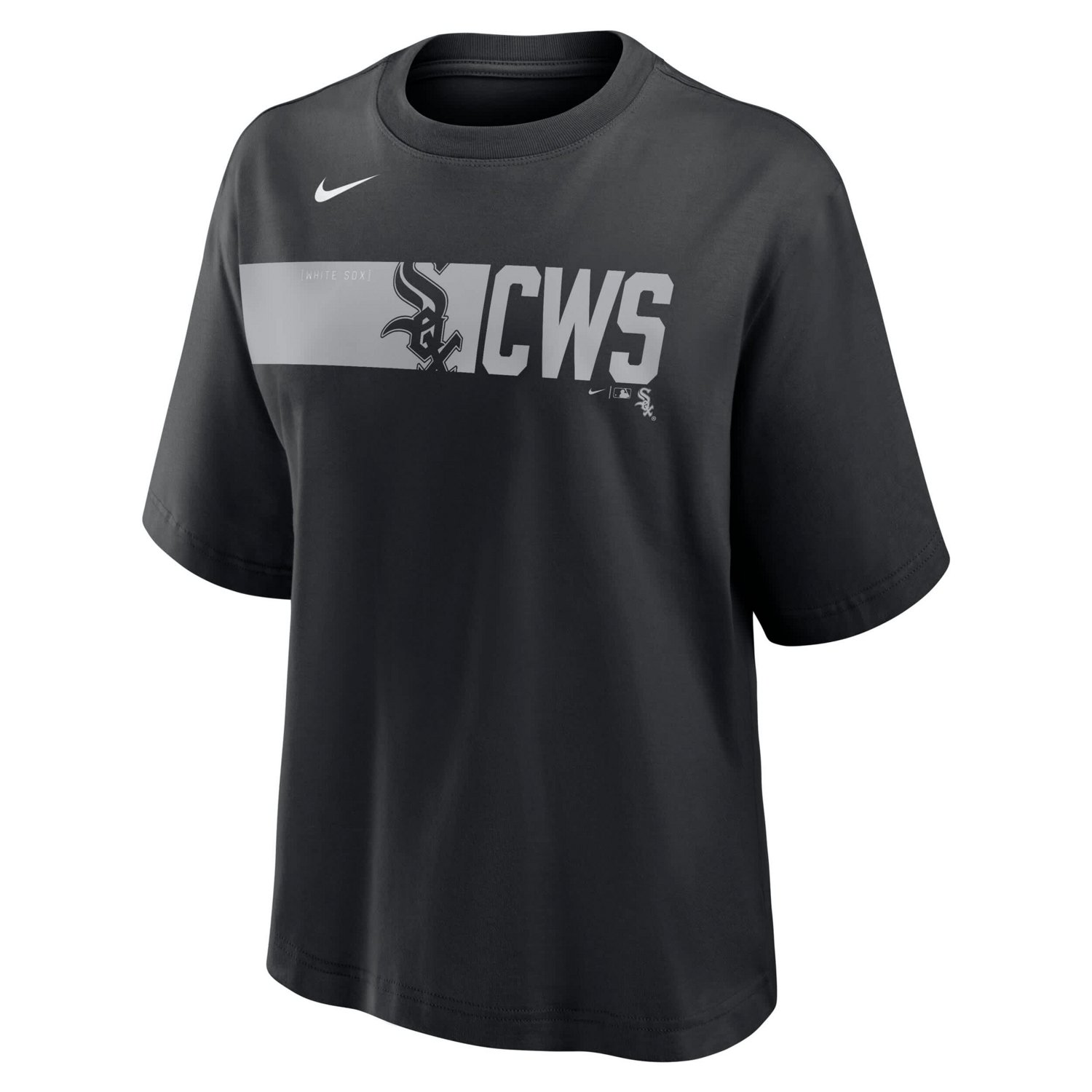 Nike Chicago White Sox Team Knockout Boxy T-Shirt - view number 2