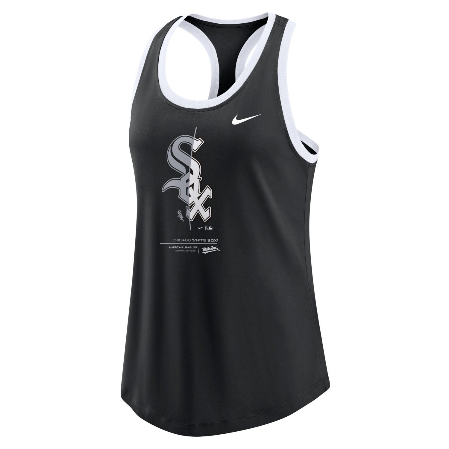 Nike Chicago White Sox Tech Tri-Blend Tank Top - view number 2