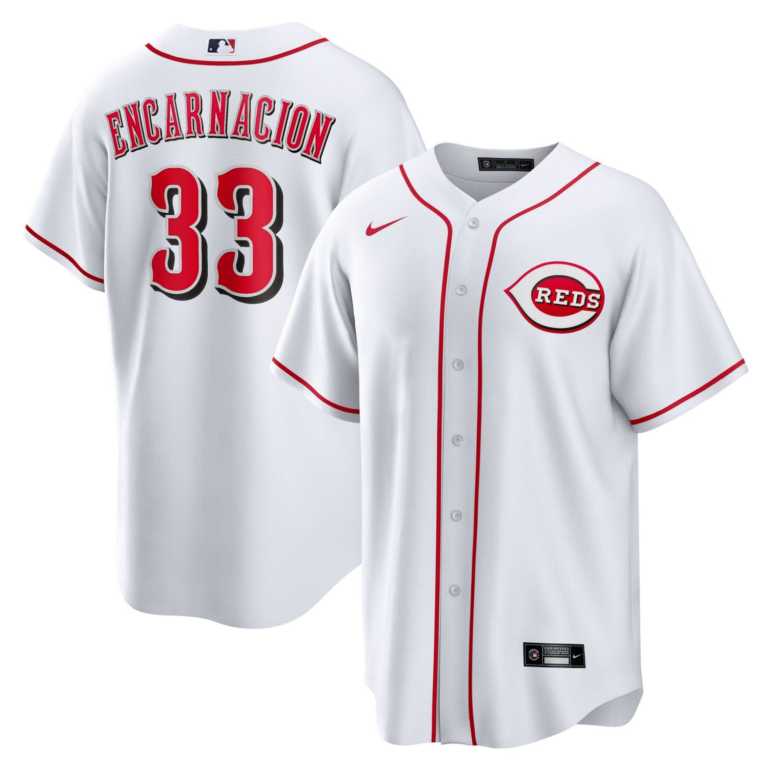 Nike Christian Encarnacion-Strand Cincinnati Reds Home Replica Jersey                                                            - view number 1