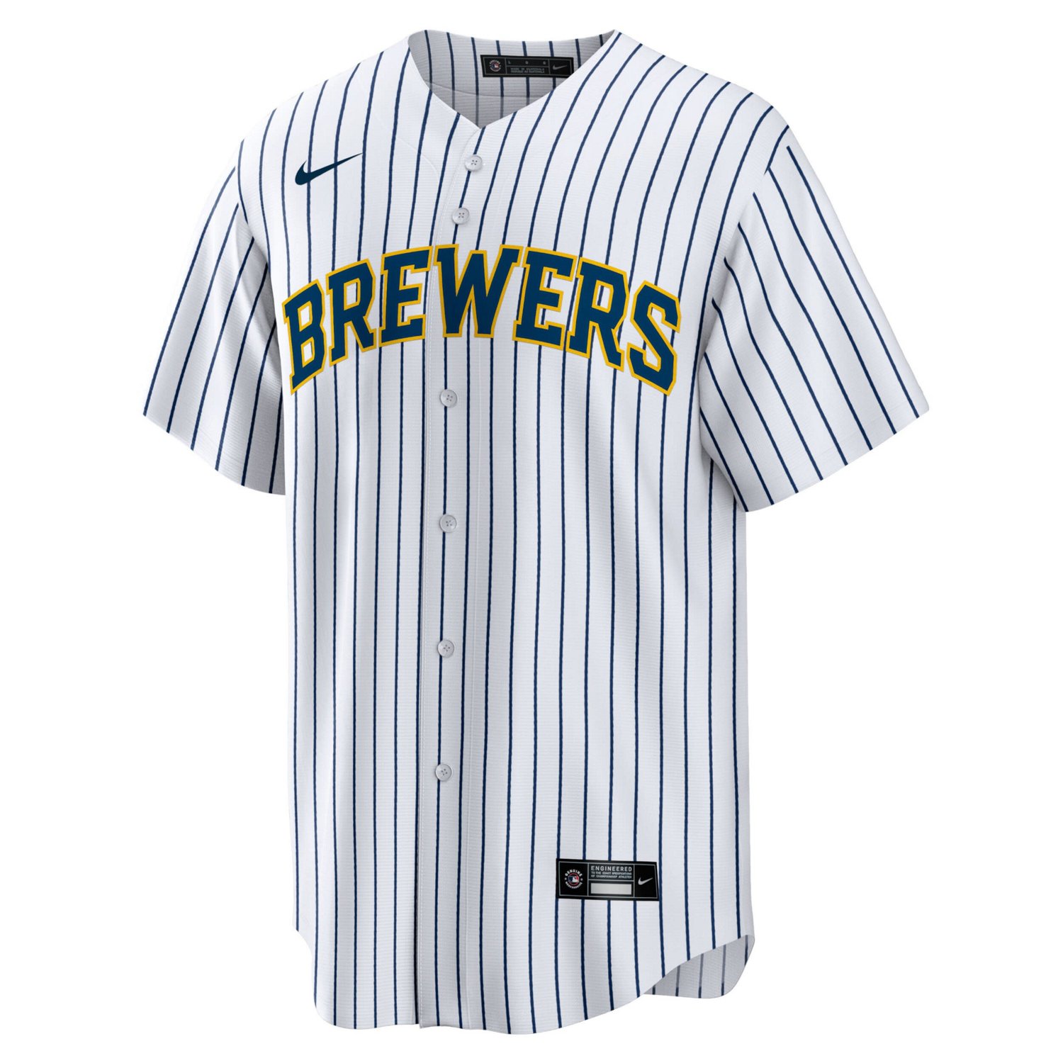 Nike Christian Yelich Milwaukee Brewers Alternate Replica Player Jersey                                                          - view number 2