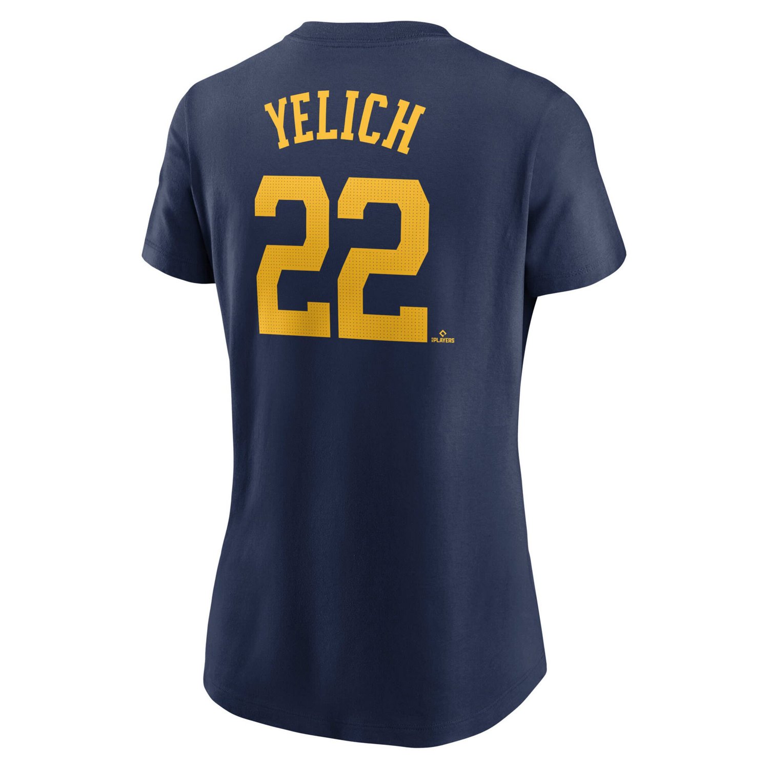 売れ筋商品|||ナイキ Tシャツ トップス レディース Men's Christian Yelich Light Blue Milwaukee Brewers Name Number T-shirt Light Blue Men's Milwaukee Brewers Christian Yelich Nike Light Blue