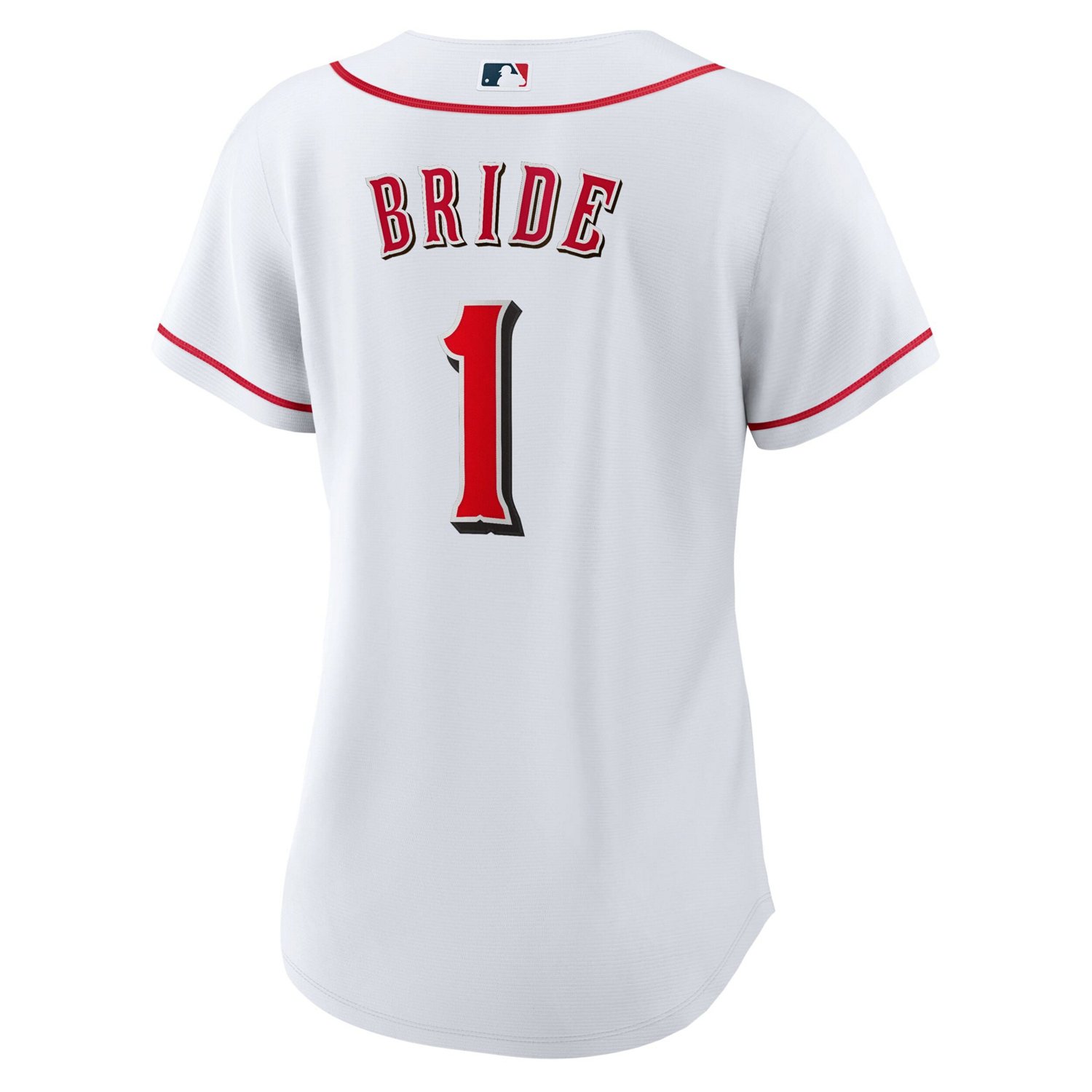 Nike Cincinnati Reds 1 Bride Home Replica Jersey - view number 3