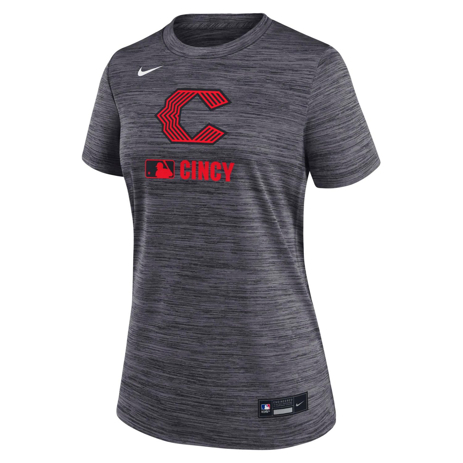 Nike Cincinnati Reds Authentic Collection City Connect Velocity Performance T-Shirt                                              - view number 2
