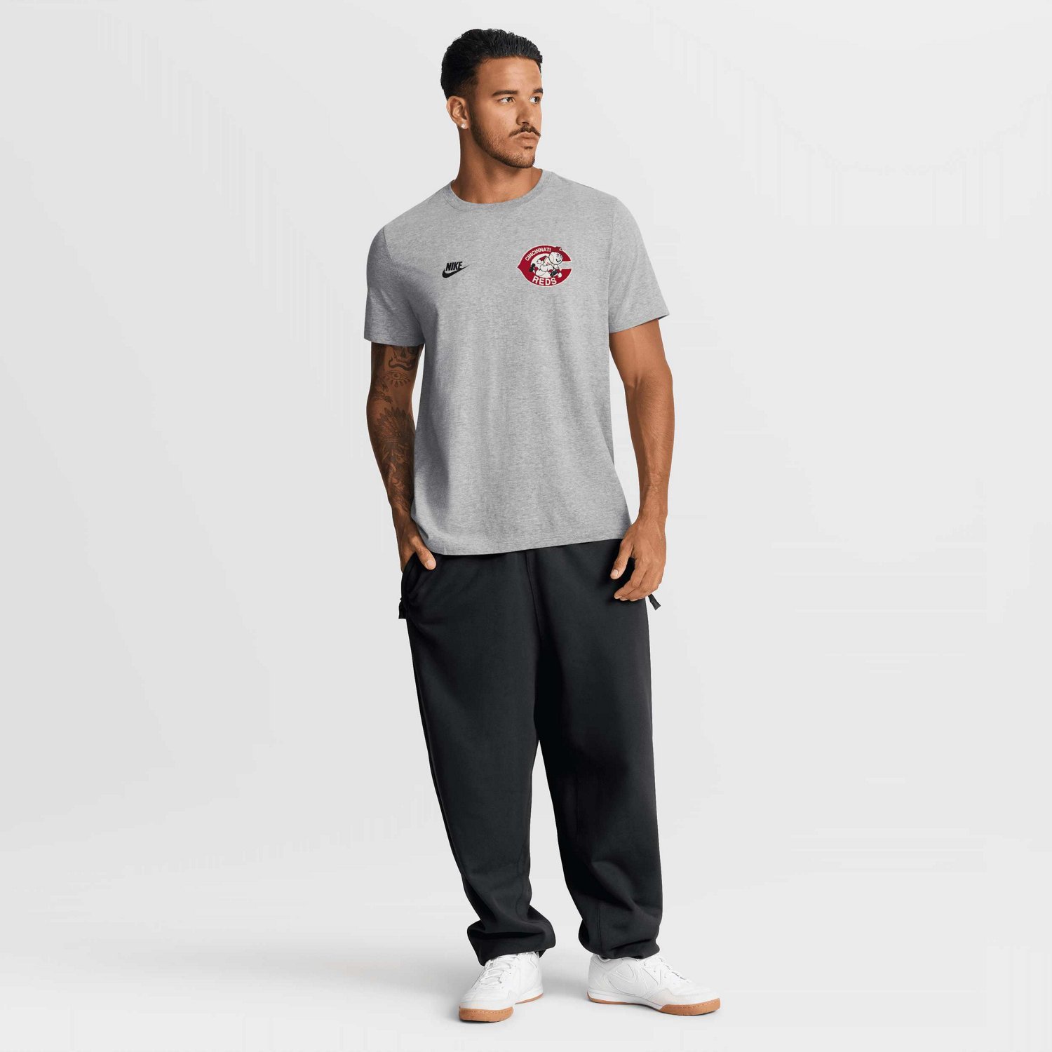 Nike Cincinnati Reds Cooperstown 2-Hit T-Shirt