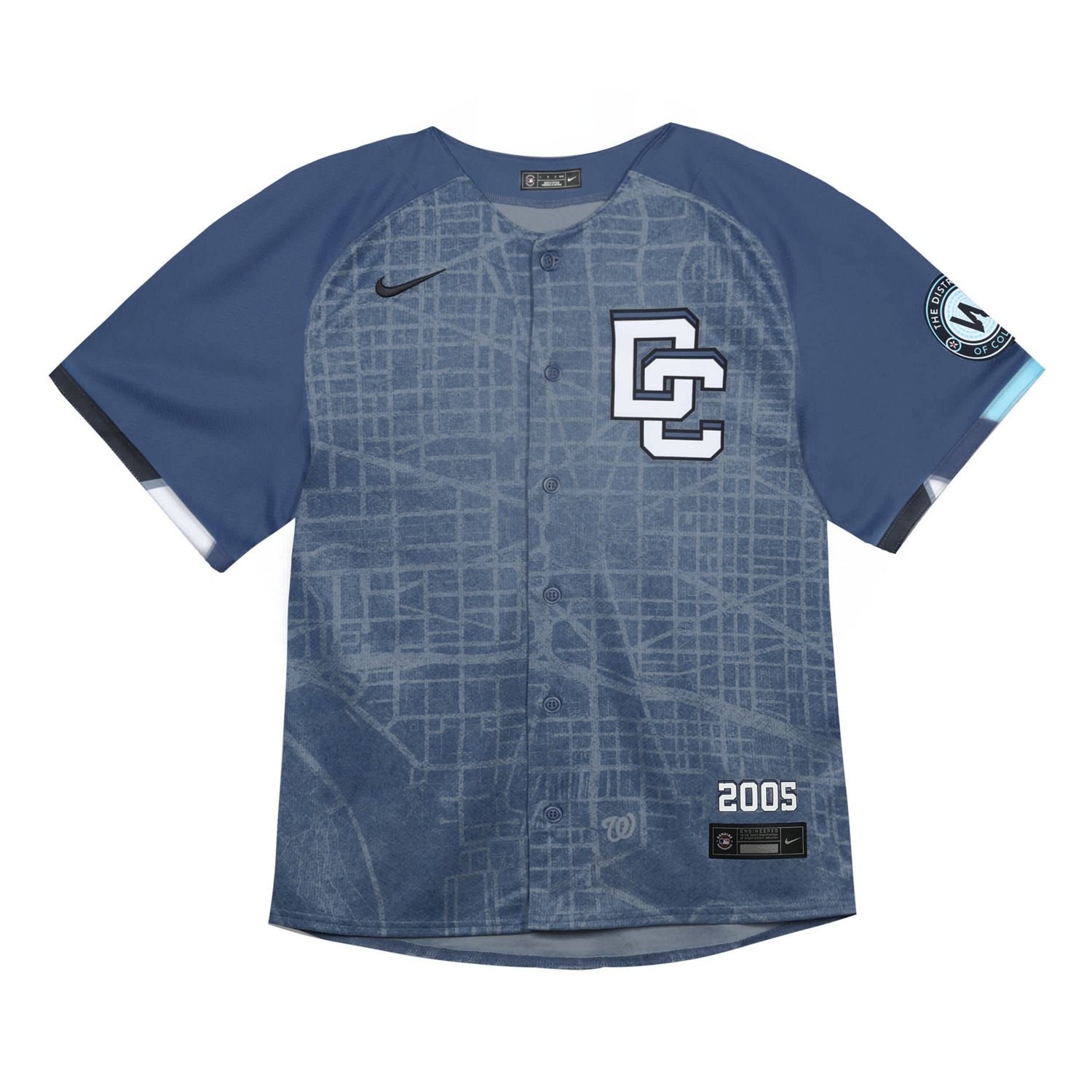 Nike CJ Abrams Washington Nationals City Connect 2025 Limited Jersey                                                             - view number 2