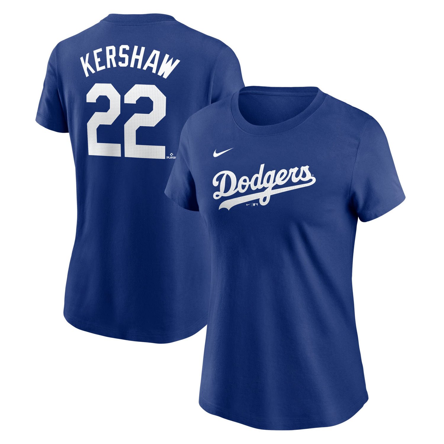 Nike Clayton Kershaw Los Angeles Dodgers Fuse Name  Number T-Shirt - view number 1