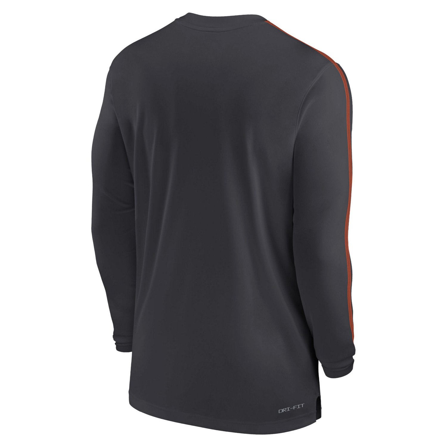 Nike Clemson Tigers 2024 Sideline Coach UV Performance Long Sleeve T-Shirt - view number 3