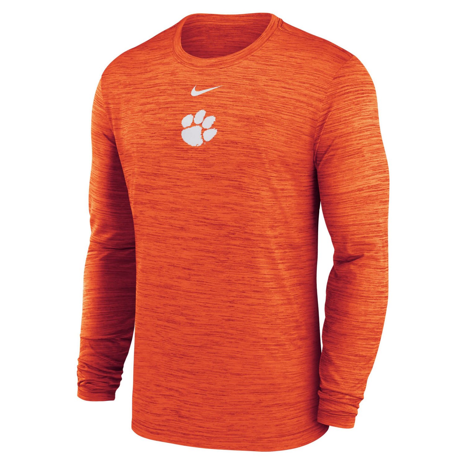 Nike Clemson Tigers 2025 Sideline Velocity Performance Long Sleeve T-Shirt - view number 2
