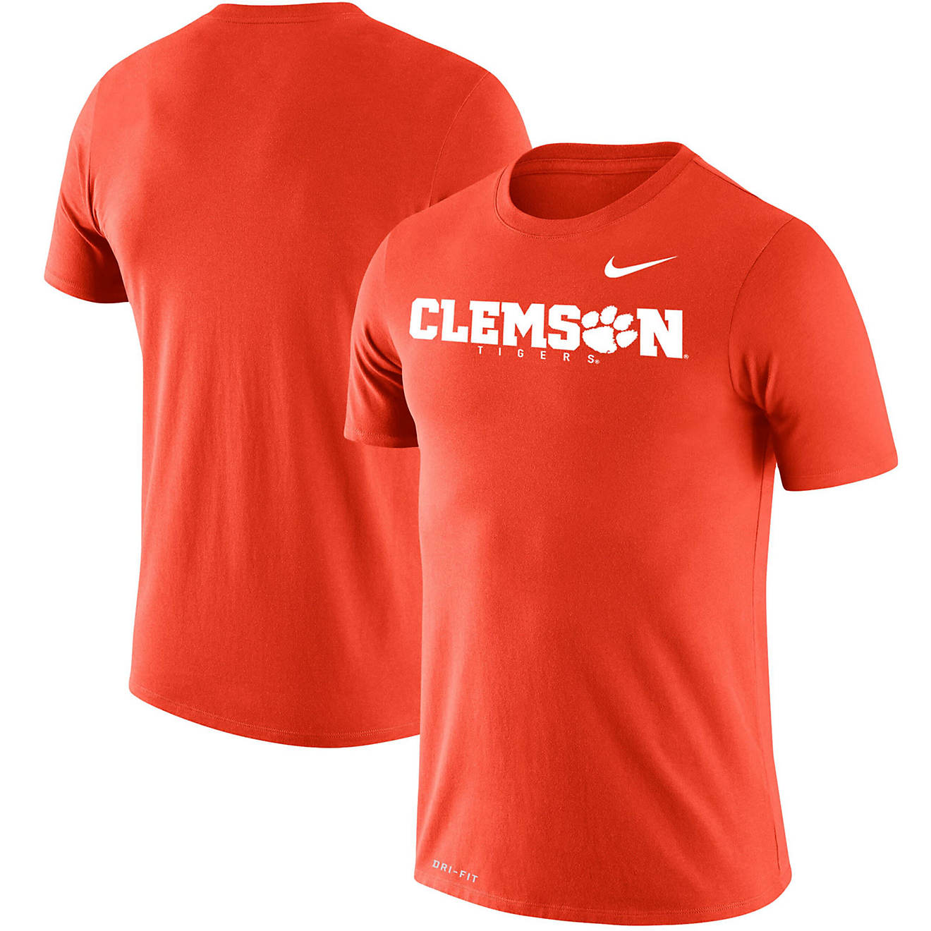 Nike Clemson Tigers Big  Tall Logo Legend Performance T-Shirt                                                                    - view number 1