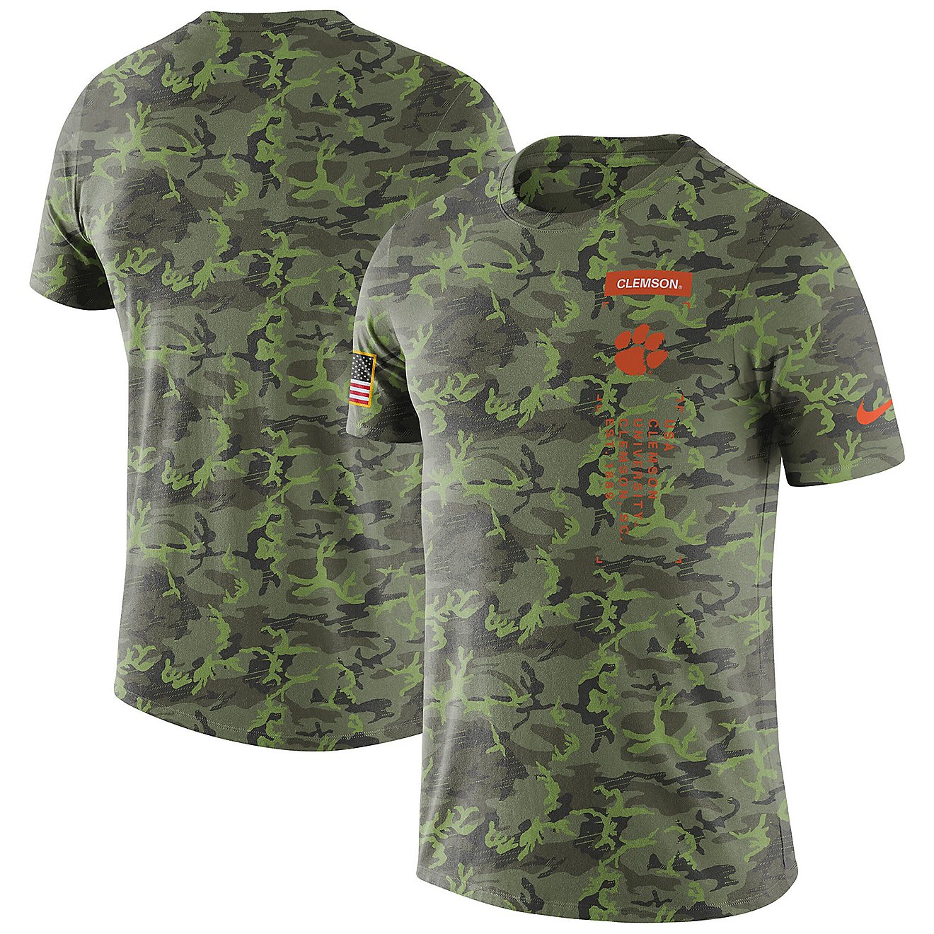 Nike Clemson Tigers Military T-Shirt                                                                                             - view number 1