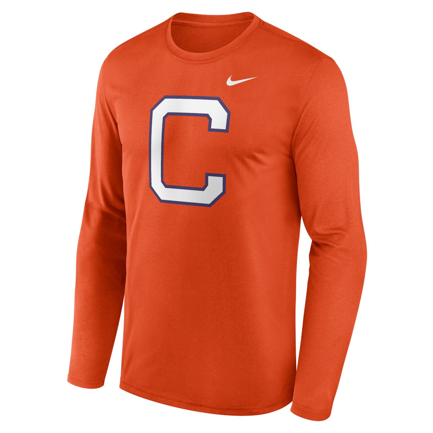 Nike Clemson Tigers Primetime Alternate Logo Legend Long Sleeve T-Shirt - view number 2
