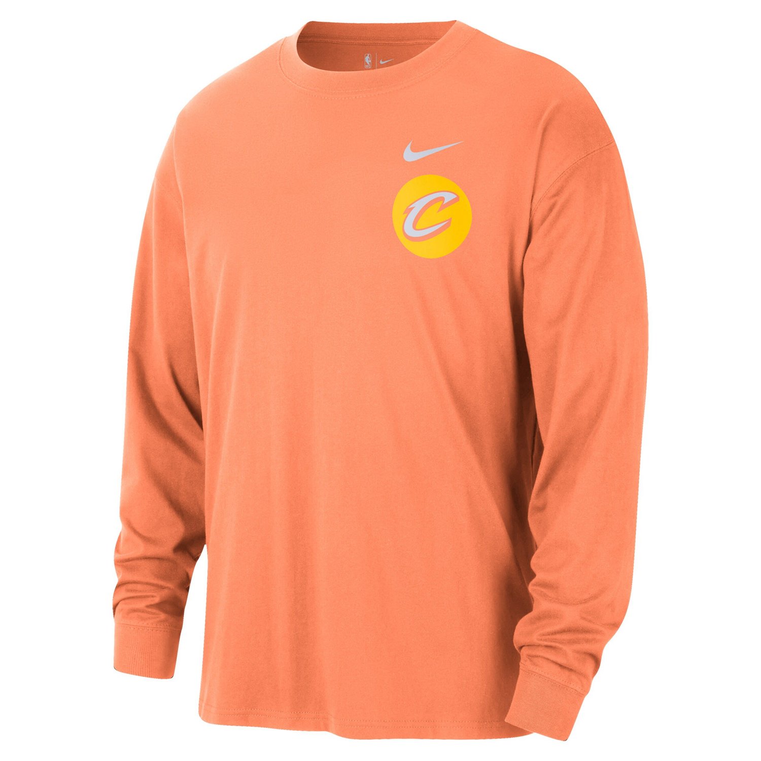 Nike Cleveland Cavaliers 2025 26 City Edition Remix Essential Logo Long Sleeve T-Shirt - view number 2