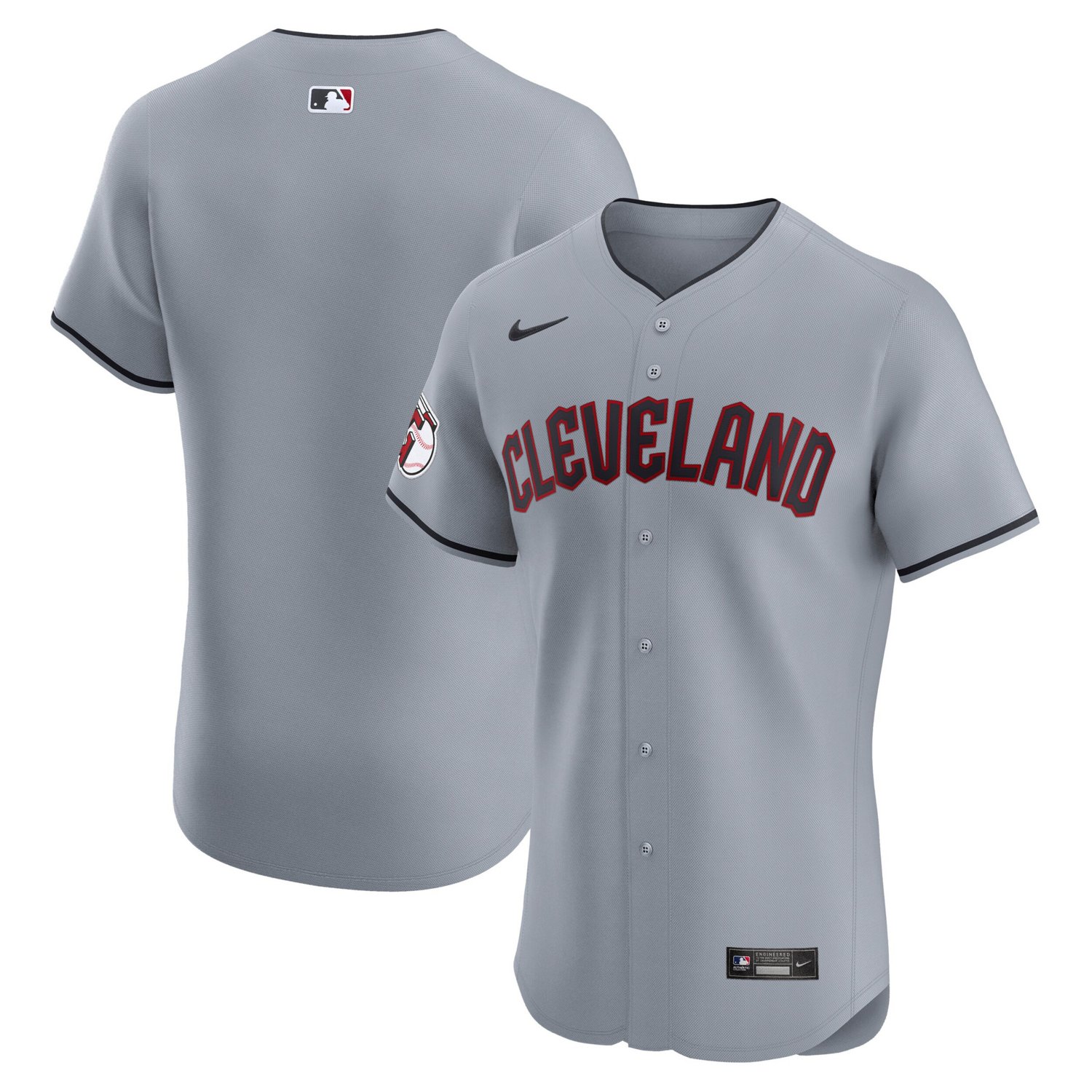 Nike Cleveland Guardians Alternate Vapor Premier Elite Patch Jersey - view number 1