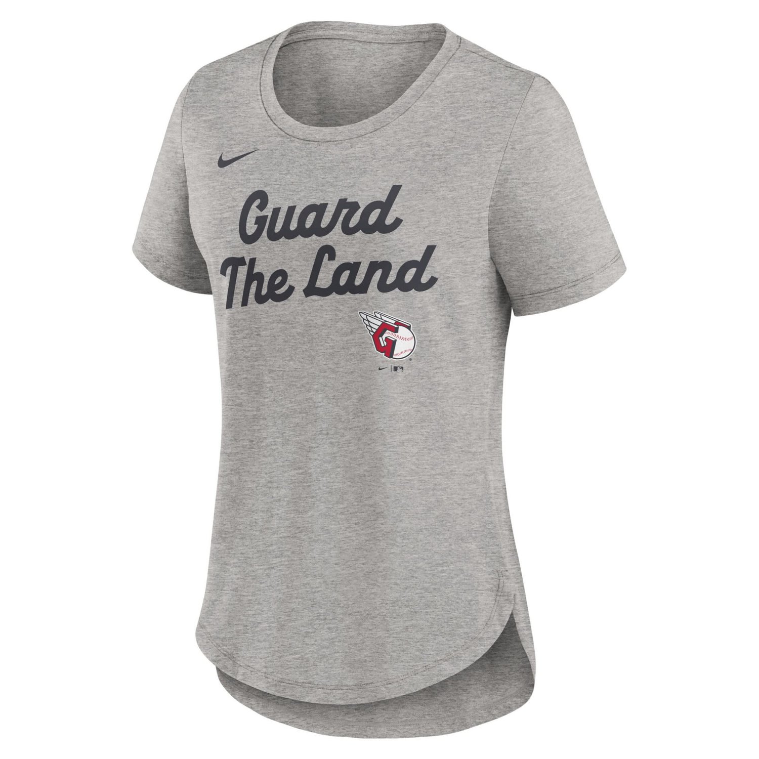Nike Cleveland Guardians Script Tri-Blend T-Shirt - view number 2