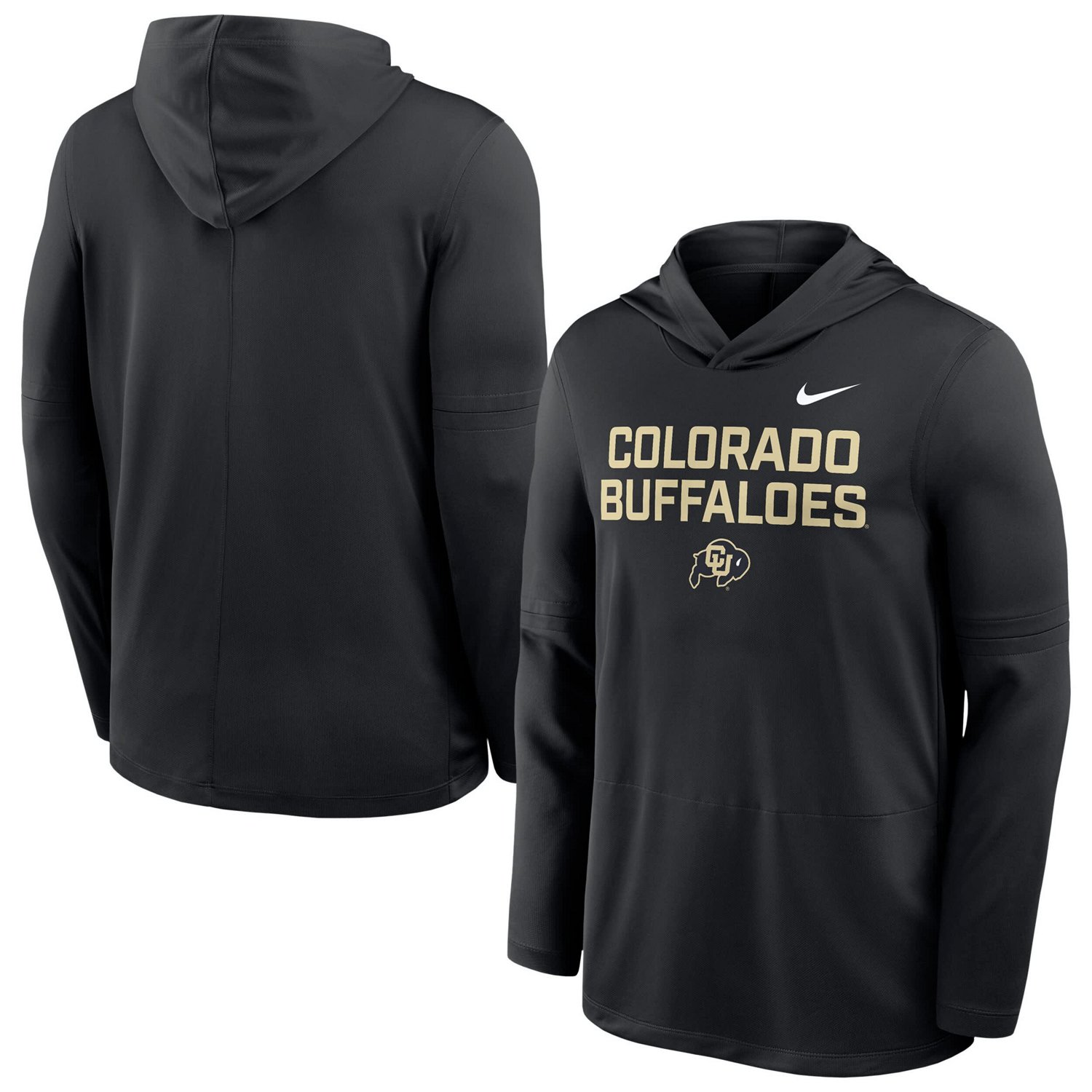Nike Colorado Buffaloes 2025 Sideline Dri-FIT Long Sleeve Hoodie T-Shirt - view number 1
