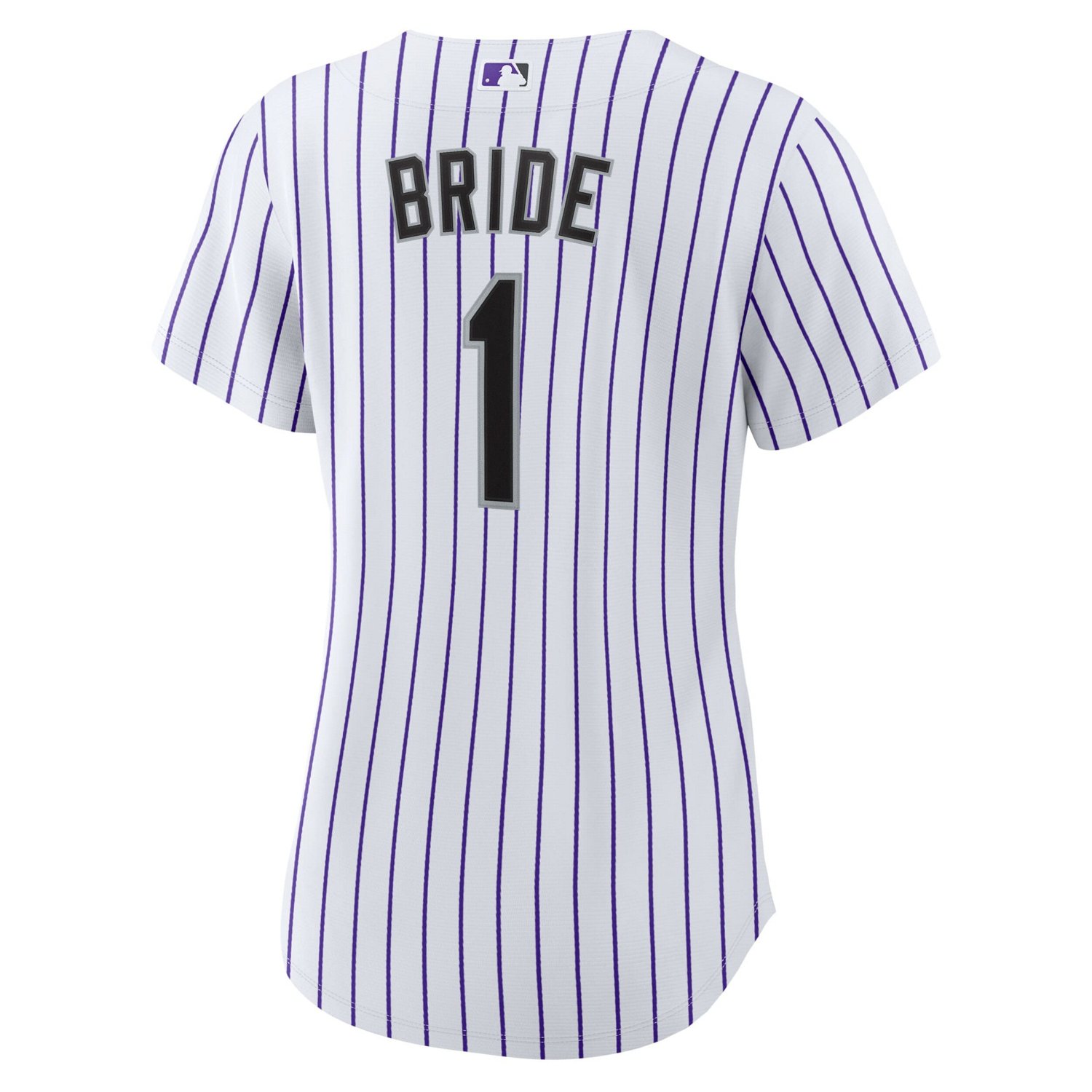 Nike Colorado Rockies 1 Bride Home Replica Jersey - view number 3