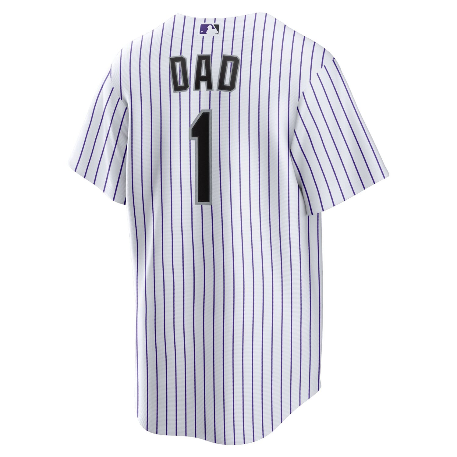 Nike Colorado Rockies 1 Dad Home Replica Jersey - view number 3