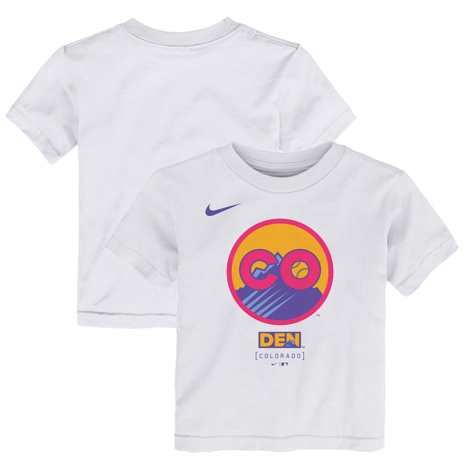 Nike Colorado Rockies 2025 City Connect Logo T-Shirt - view number 1