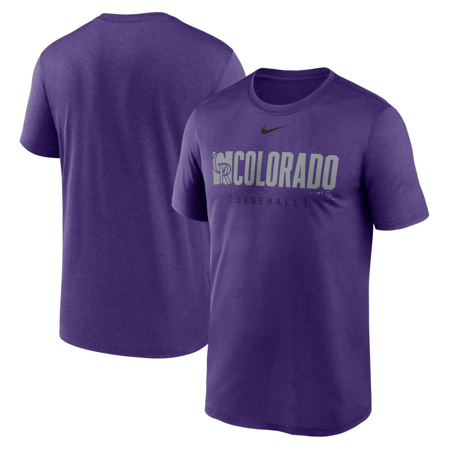 Nike Colorado Rockies Knockout Legend Performance T-Shirt