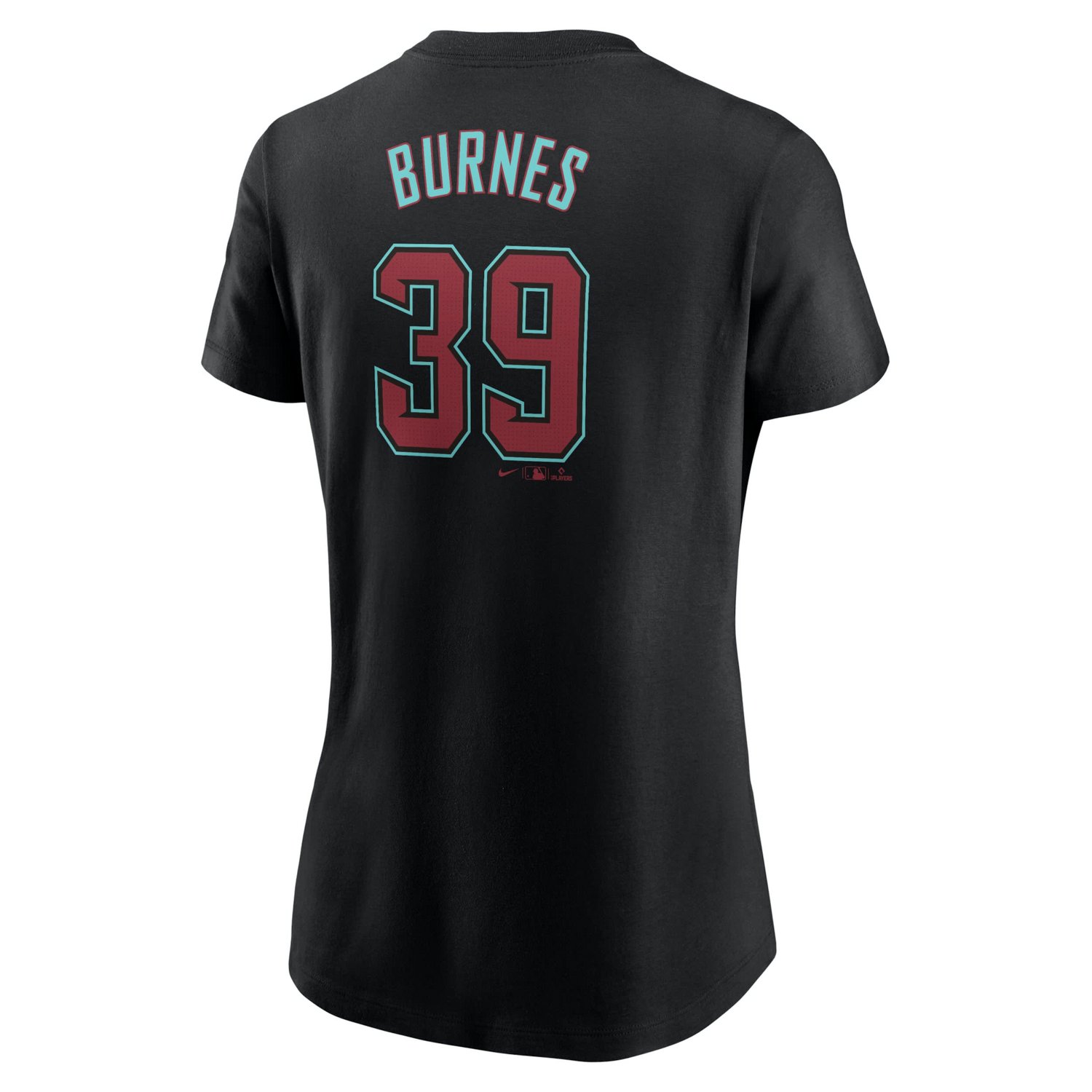 Nike Corbin Burnes Arizona Diamondbacks Fuse Name  Number T-Shirt - view number 3
