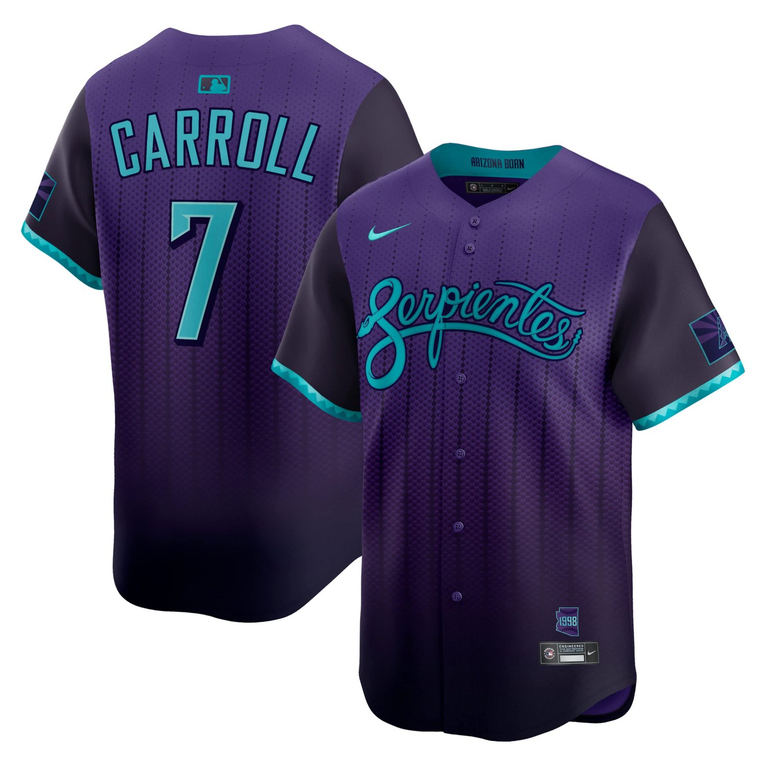 Nike Corbin Carroll Arizona Diamondbacks 2025 City Connect Limited Player Jersey