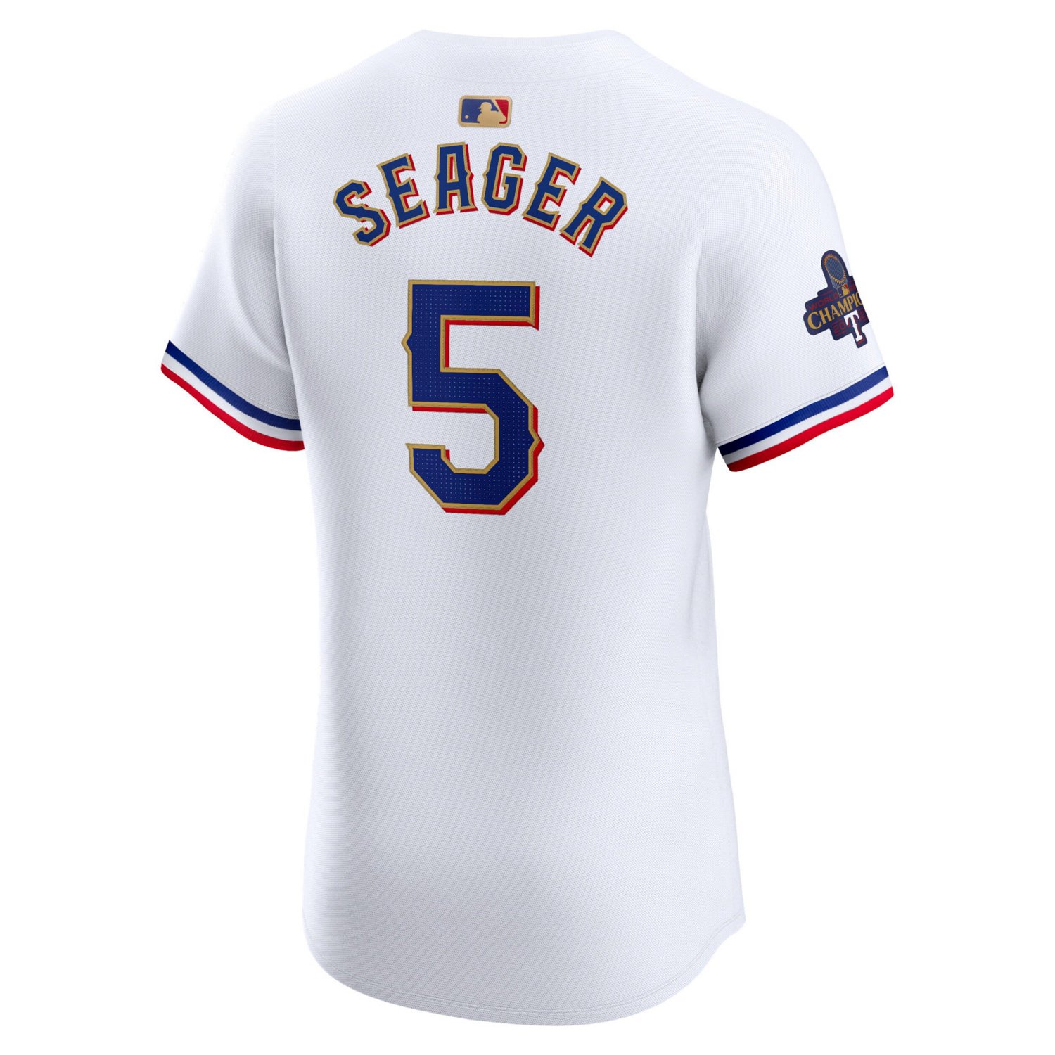 Nike Corey Seager Texas Rangers 2024 Gold Collection Elite Player Jersey                                                         - view number 3