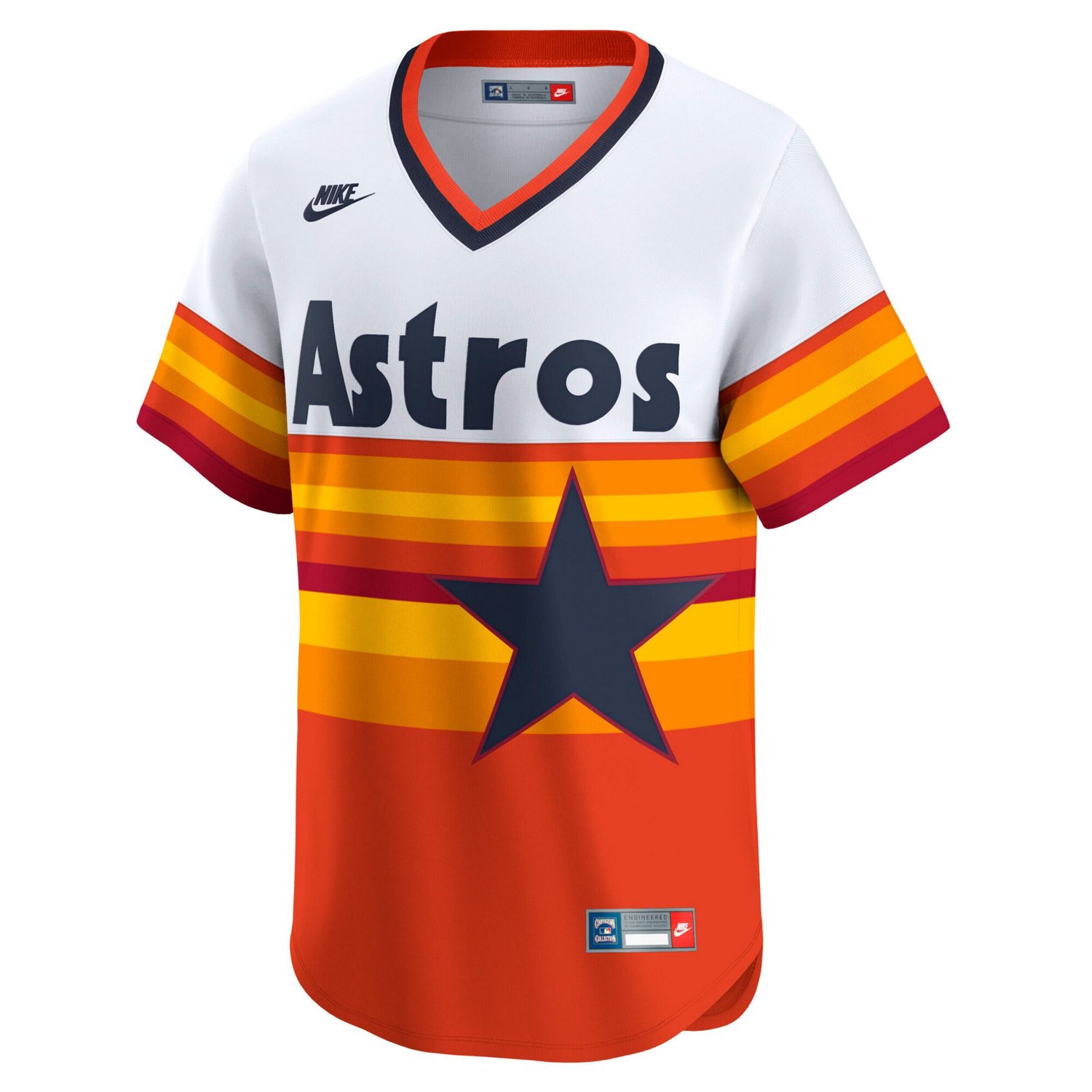 Nike Craig Biggio Houston Astros Throwback Cooperstown Collection Limited Player Jersey                                          - view number 2