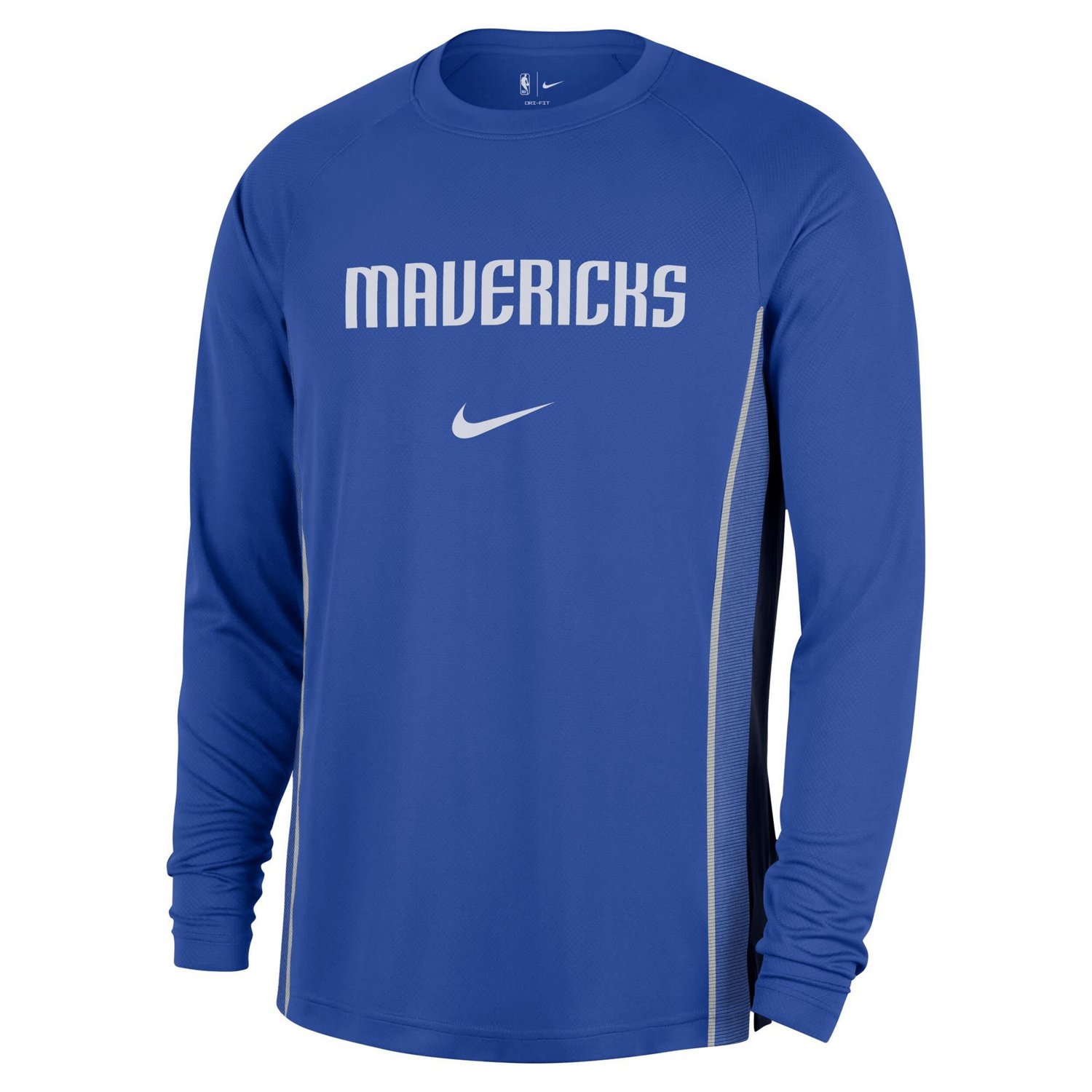 Nike Dallas Mavericks 2025 26 Authentic Pre-Game Legend Dri-FIT Long Sleeve Shooting Shirt - view number 2