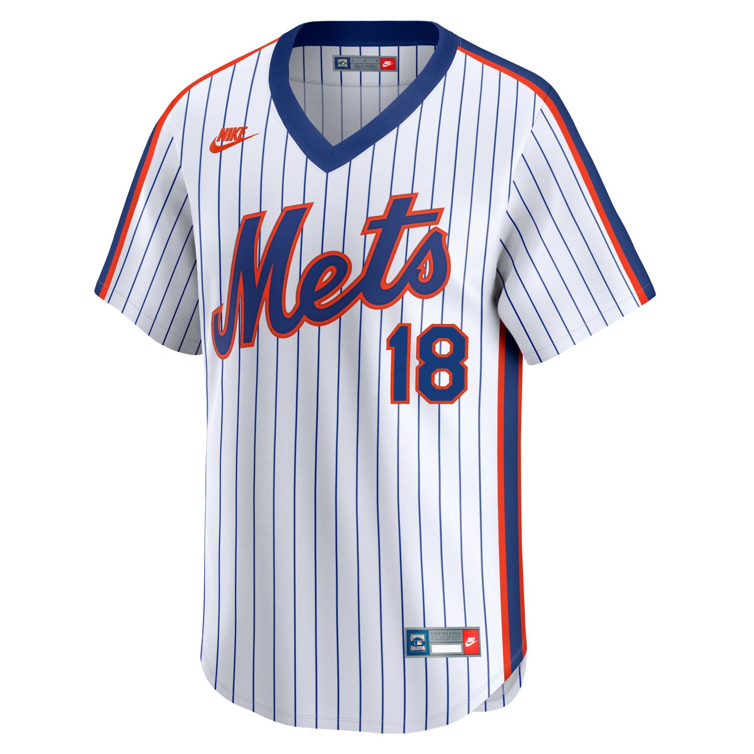 Nike Darryl Strawberry New York Mets Throwback Cooperstown Collection Limited Jersey - view number 2