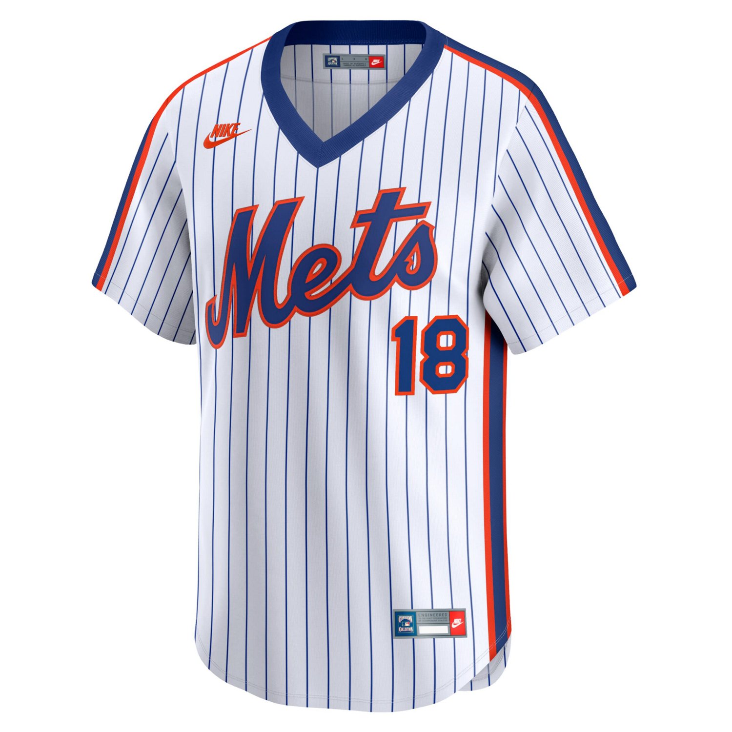 Nike Darryl Strawberry New York Mets Throwback Cooperstown Limited Jersey                                                        - view number 2
