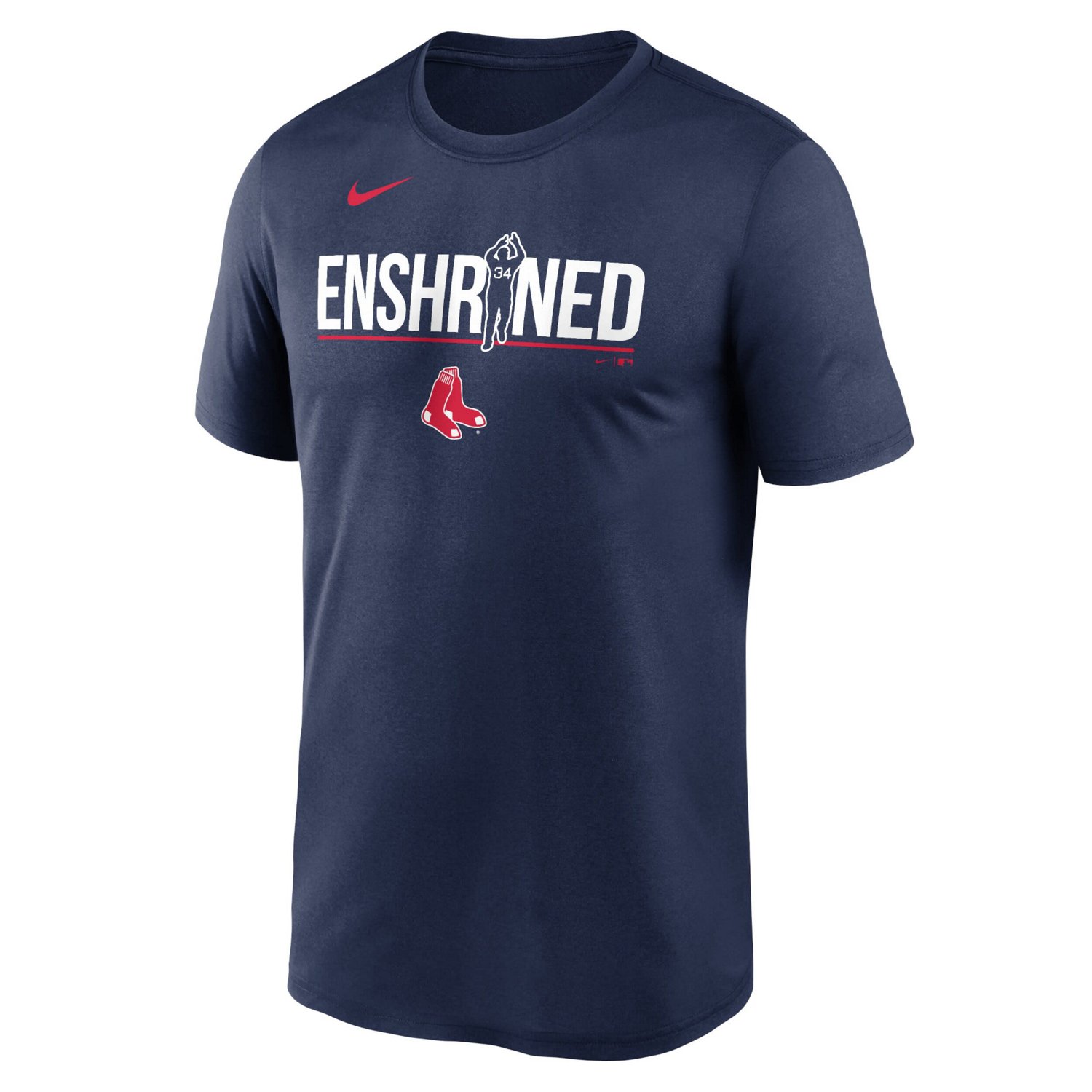 Nike David Ortiz Boston Red Sox Legend Enshrined Performance T-Shirt                                                             - view number 2