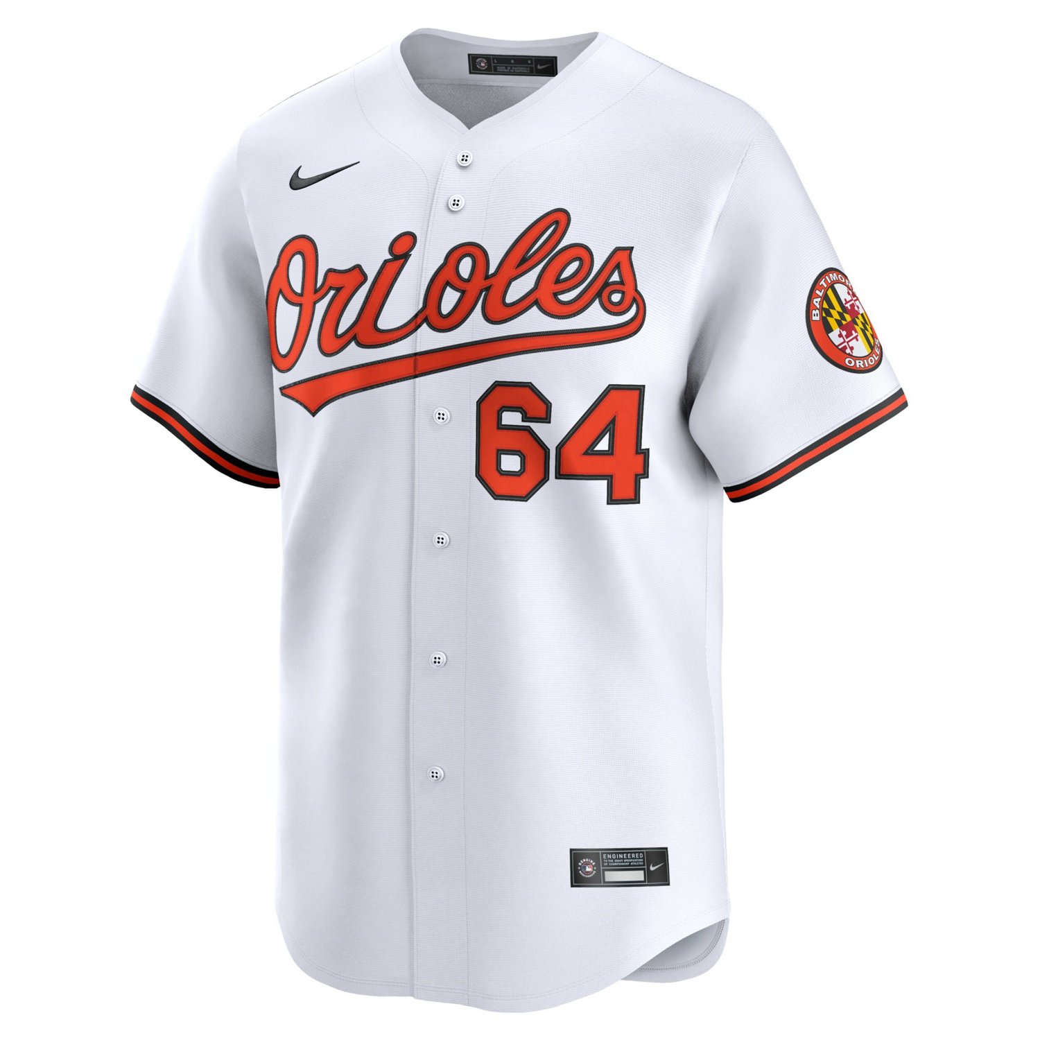 Nike Dean Kremer Baltimore Orioles Home Limited Player Jersey - view number 2