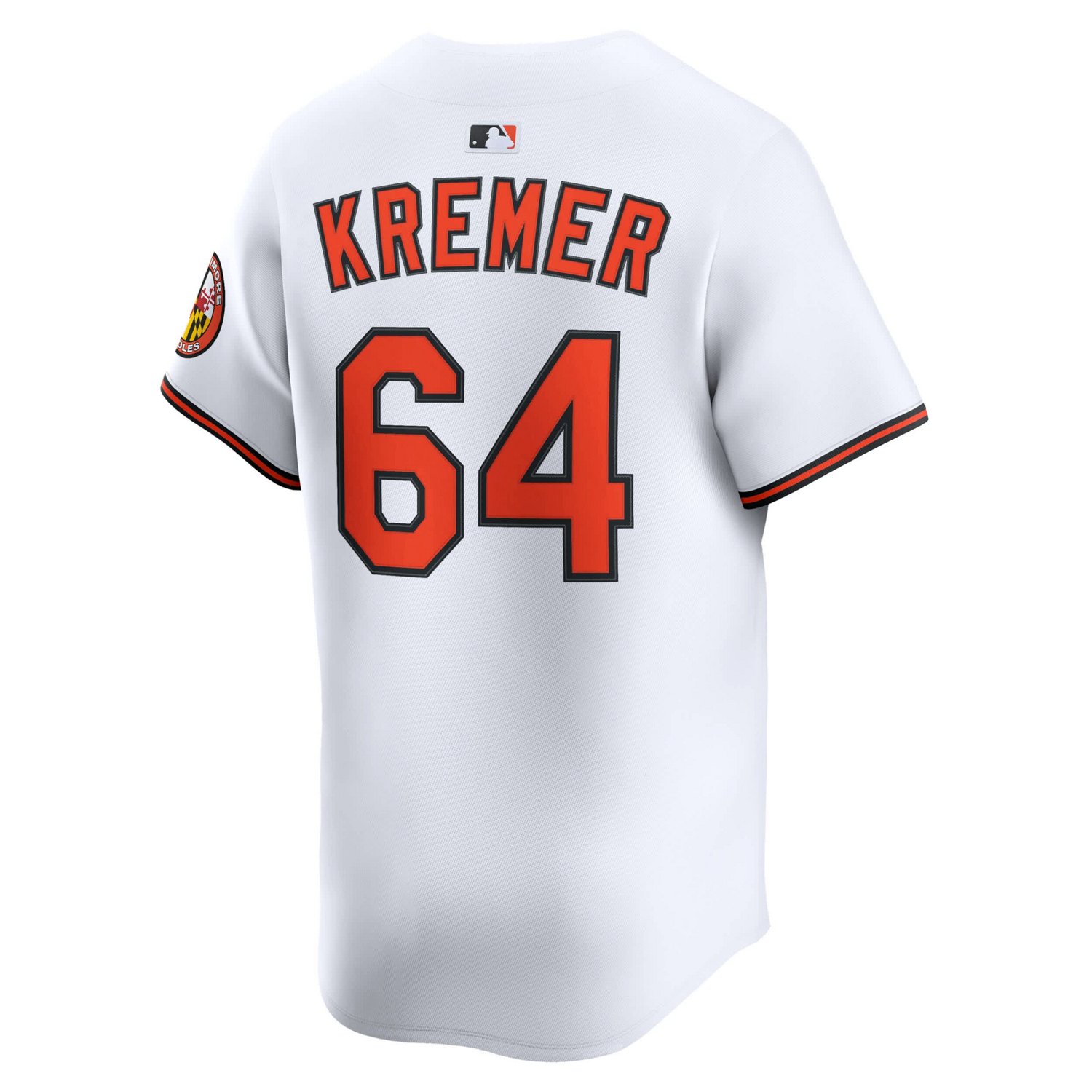 Nike Dean Kremer Baltimore Orioles Home Limited Player Jersey - view number 3