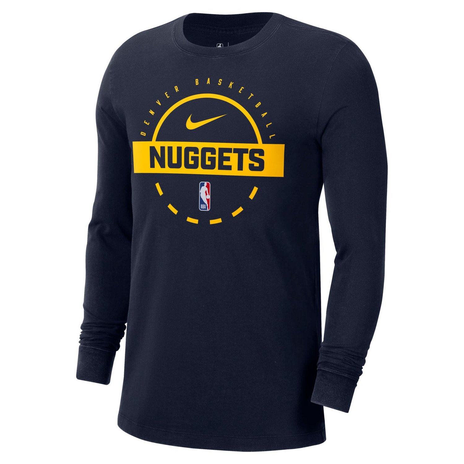Nike Denver Nuggets Authentic Long Sleeve Practice T-Shirt - view number 2