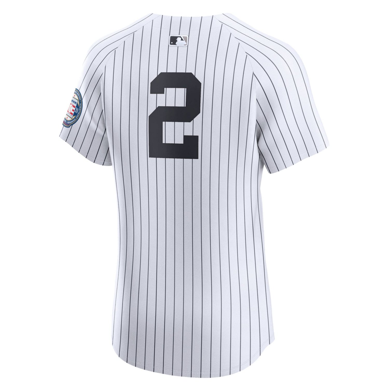 Nike Derek Jeter New York Yankees Home 2020 Hall of Fame Induction Patch Elite Player Jersey - view number 2