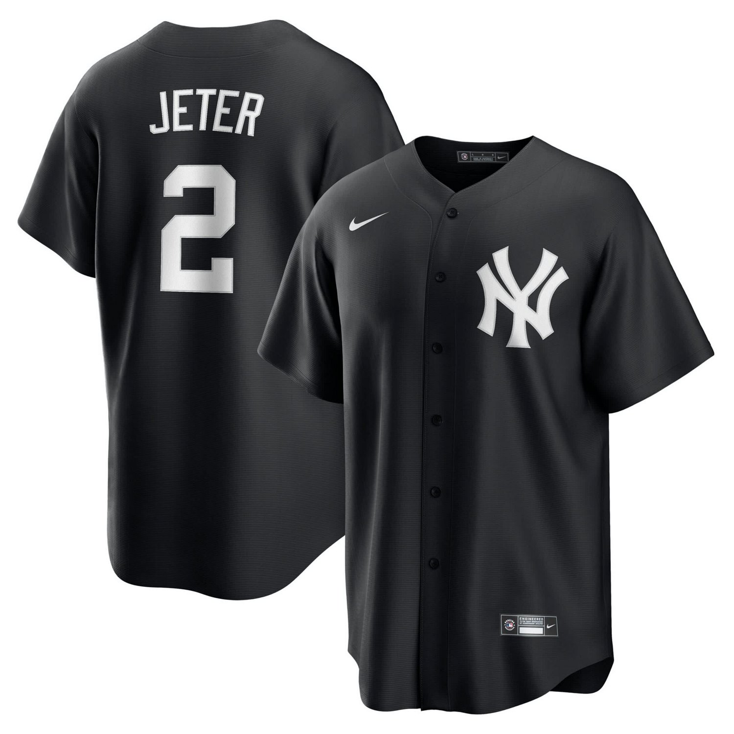Nike New York Yankees Jeter ユニフォーム Nike Derek Jeter New York Yankees Lights Out Replica Player