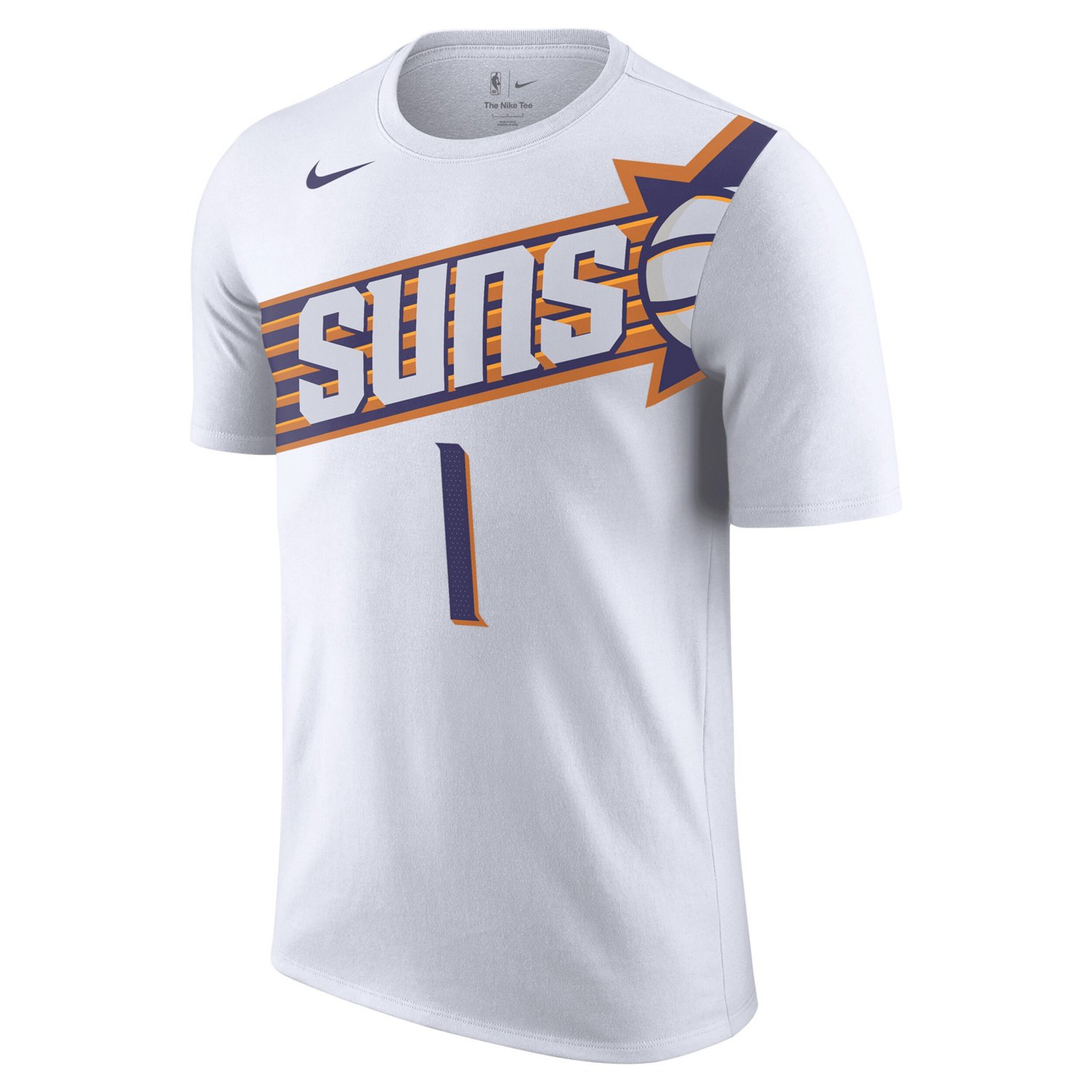 Nike Devin Booker Phoenix Suns 2023 24 Association Name  Number T-Shirt                                                          - view number 2