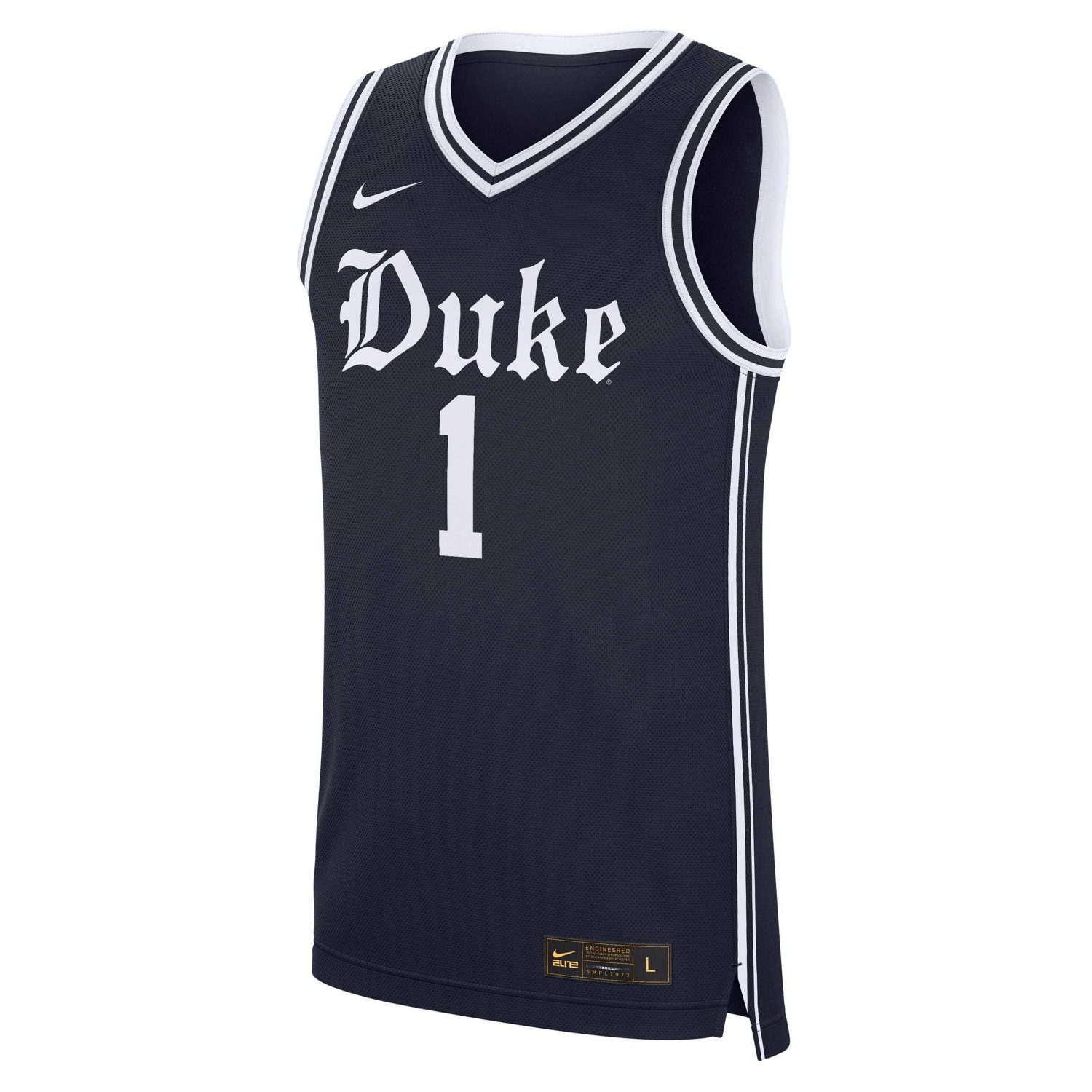 Nike Duke Blue Devils 1 Alternate Replica Basketball Jersey