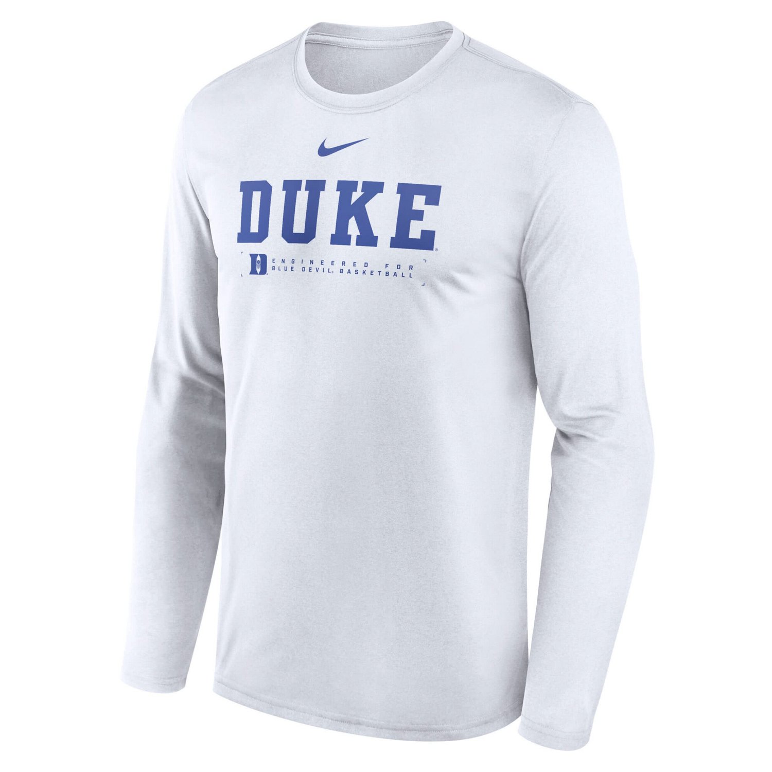 Nike Duke Blue Devils 2025 Courtside Basketball Shootaround Legend Dri-FIT Long Sleeve T-Shirt - view number 2