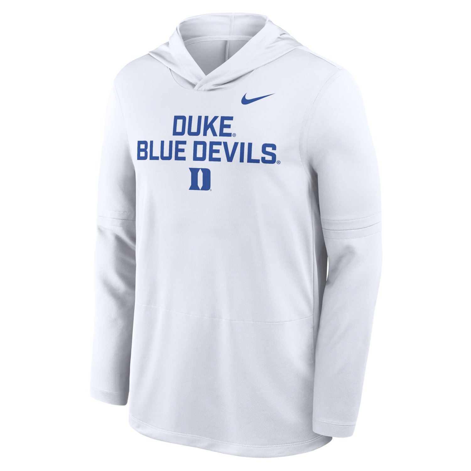 Nike Duke Blue Devils 2025 Sideline Dri-FIT Long Sleeve Hoodie T-Shirt - view number 4