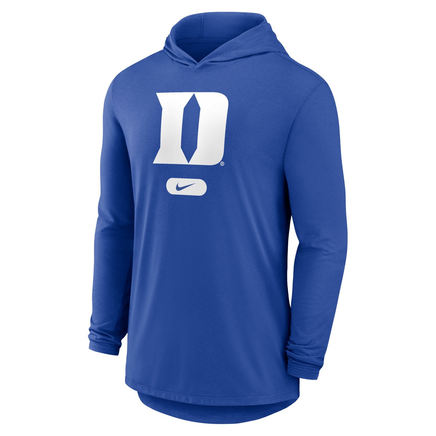 Nike Duke Blue Devils Lightweight Performance Long Sleeve Hoodie T-Shirt - view number 2